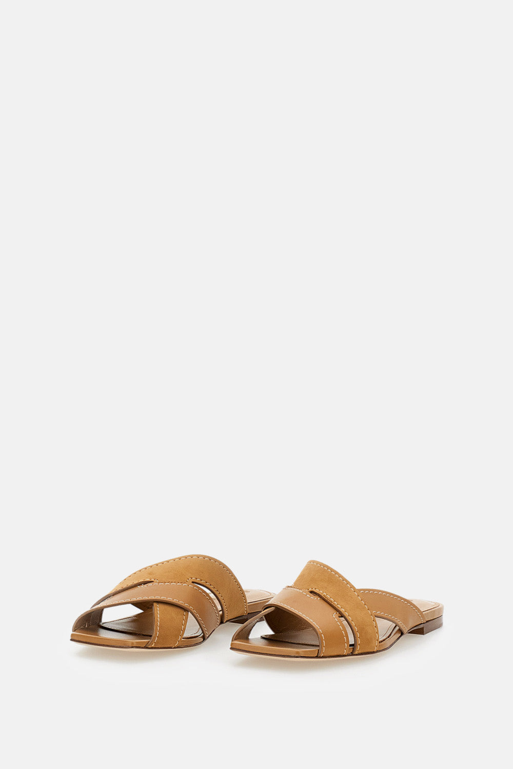 Tod's Women Smooth And Suede Leather Sandals TOD'S