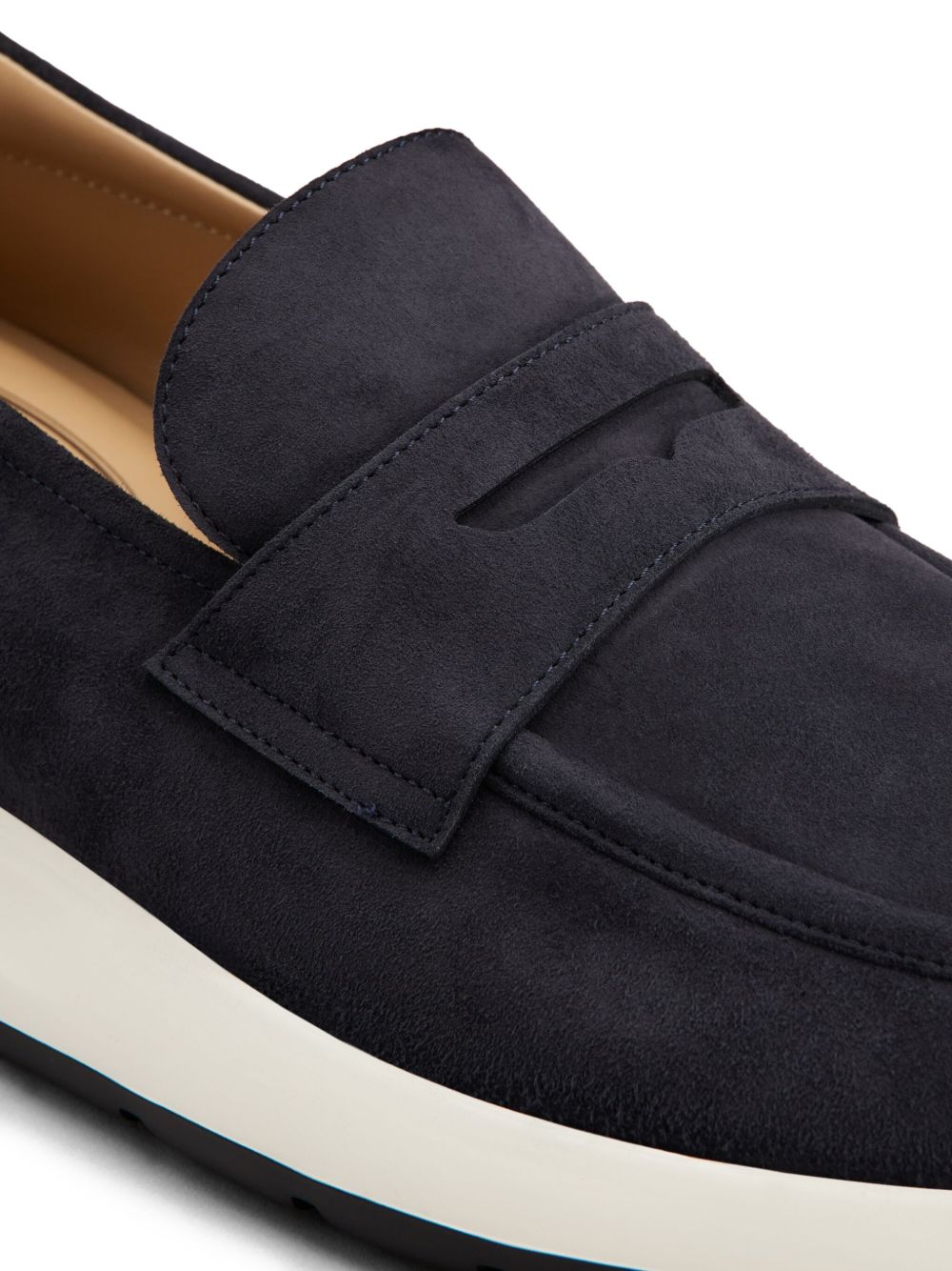 Tod's Men Red Dot Leather Loafers TOD'S
