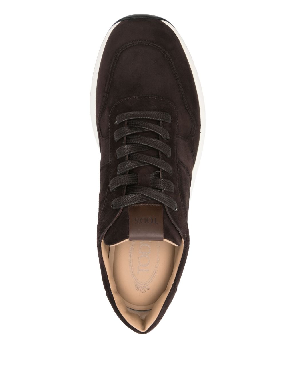 Tod's Men Red Dot Suede Leather Sneakers TOD'S