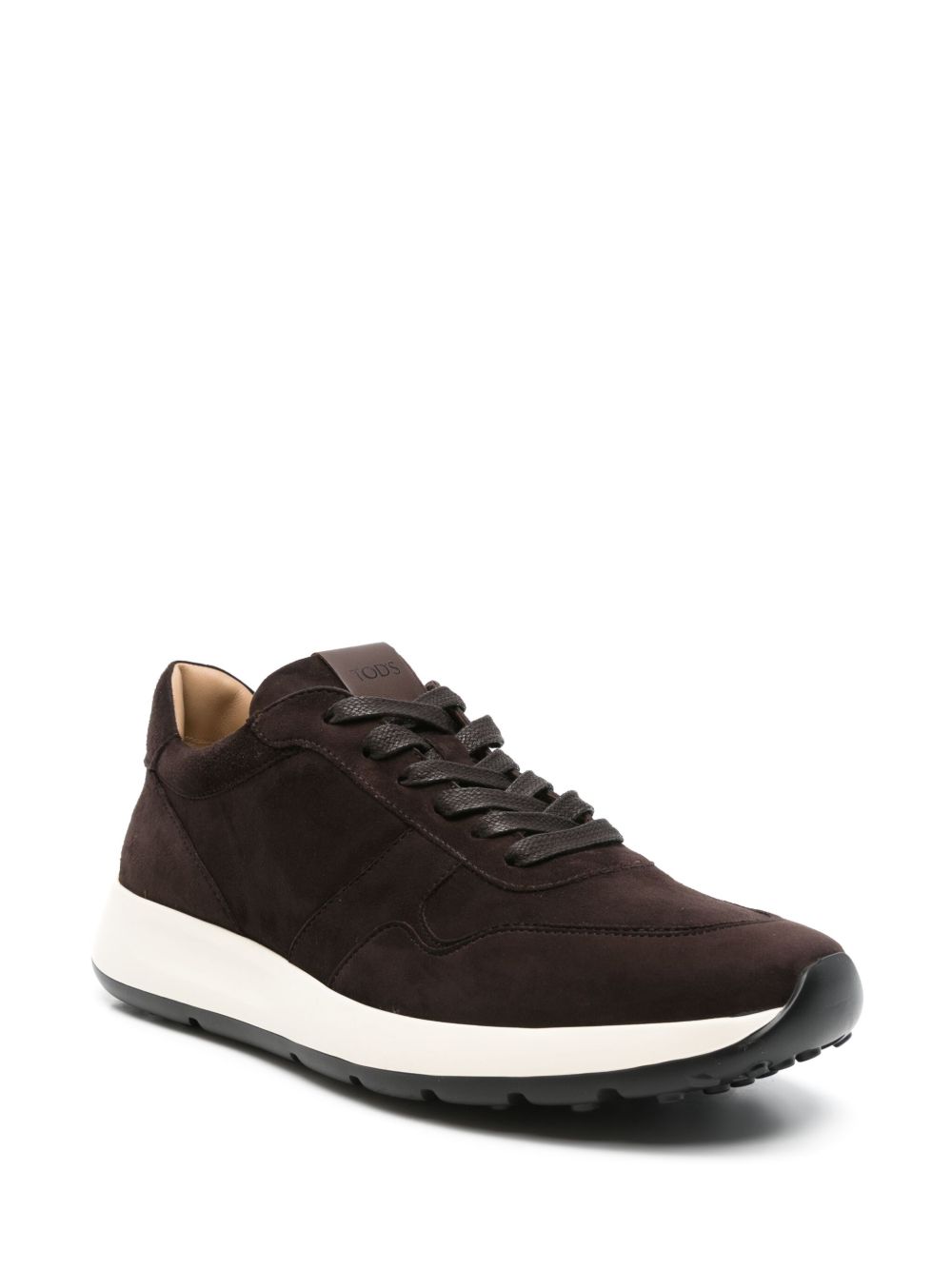 Tod's Men Red Dot Suede Leather Sneakers TOD'S