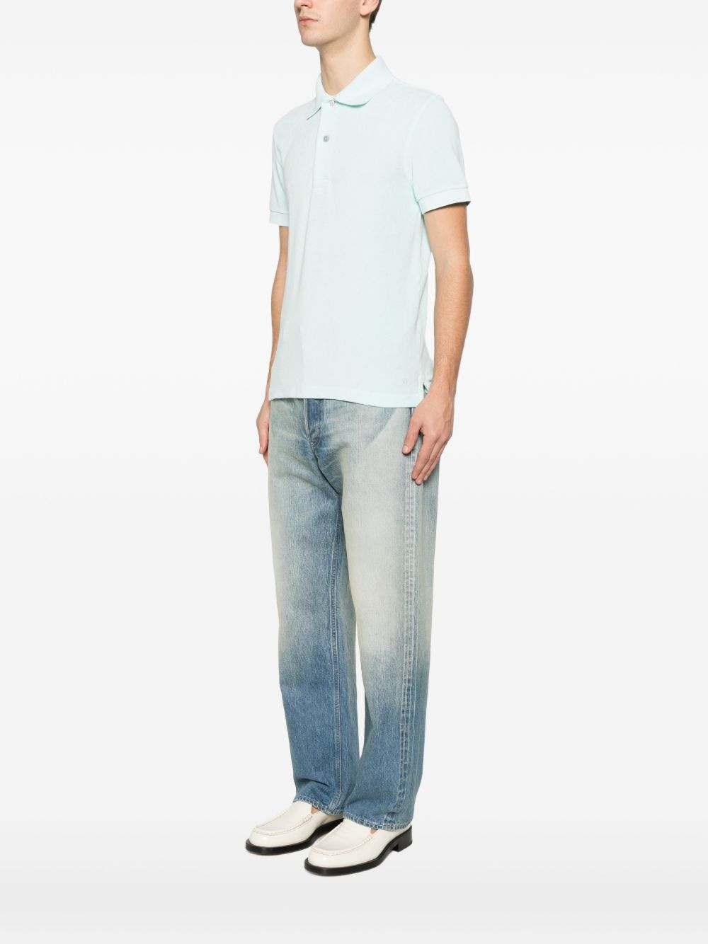 Tom Ford Men Cotton Polo Shirt TOM FORD