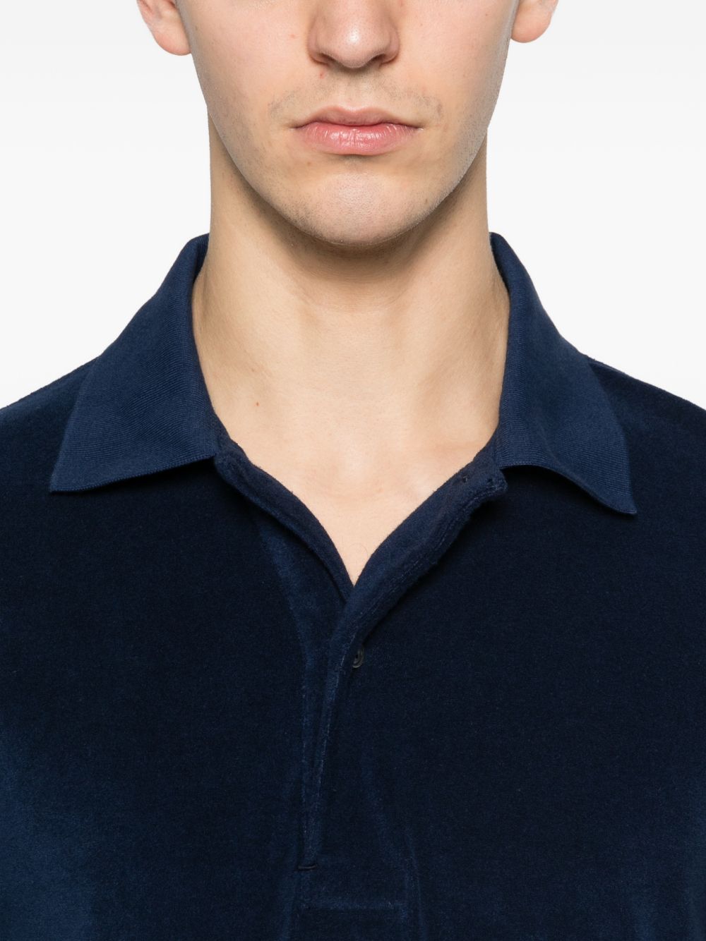 Tom Ford Men Cotton Polo Shirt