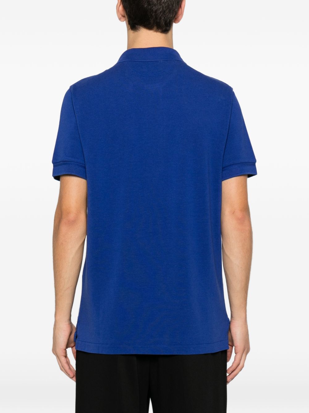 Tom Ford Men Cotton Blend Polo Shirt