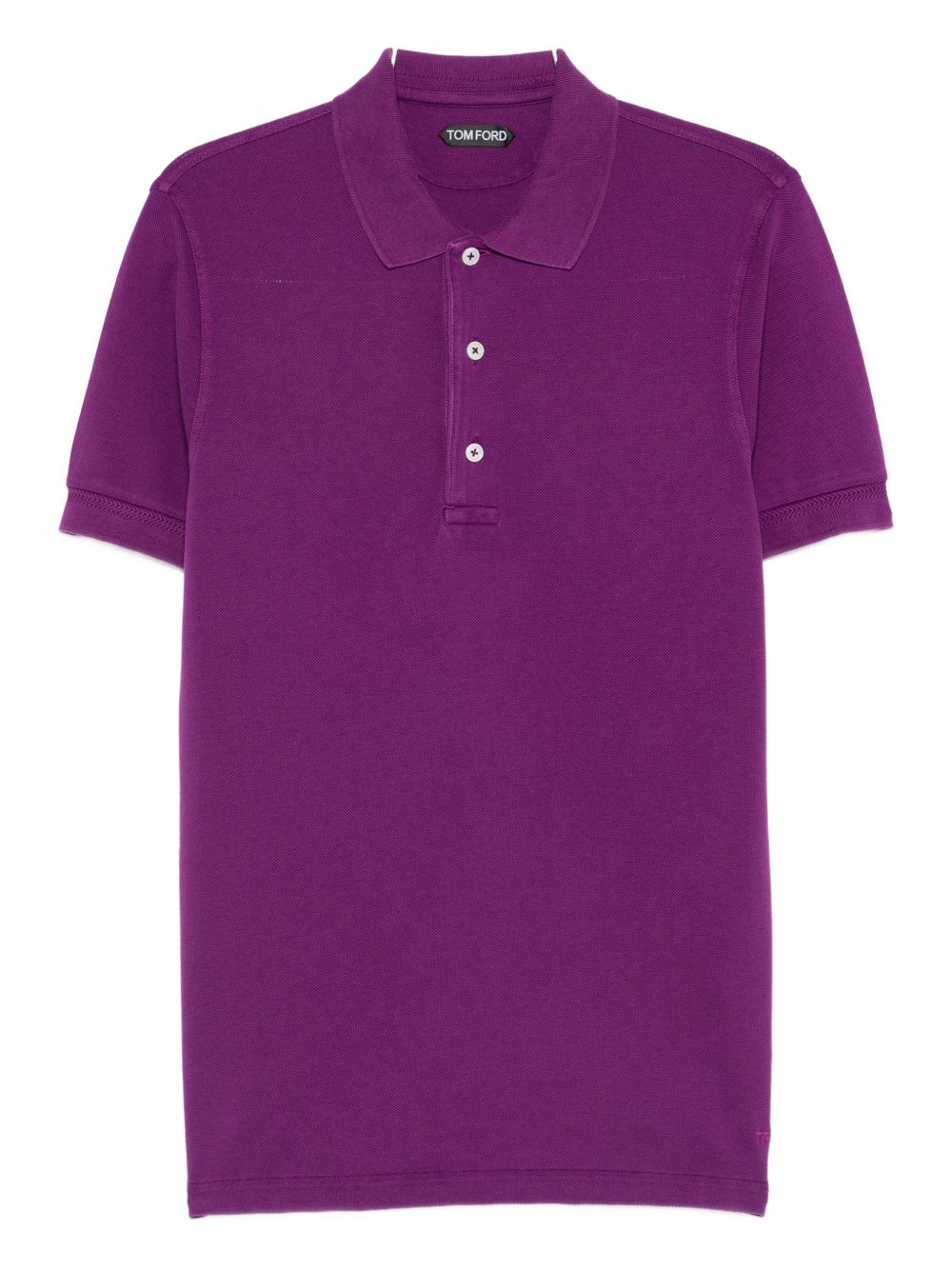 Tom Ford Men Cotton Blend Polo Shirt