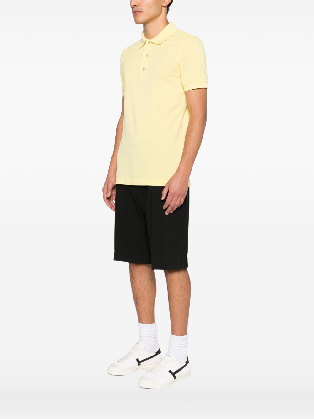 Tom Ford Men Cotton Blend Polo Shirt TOM FORD