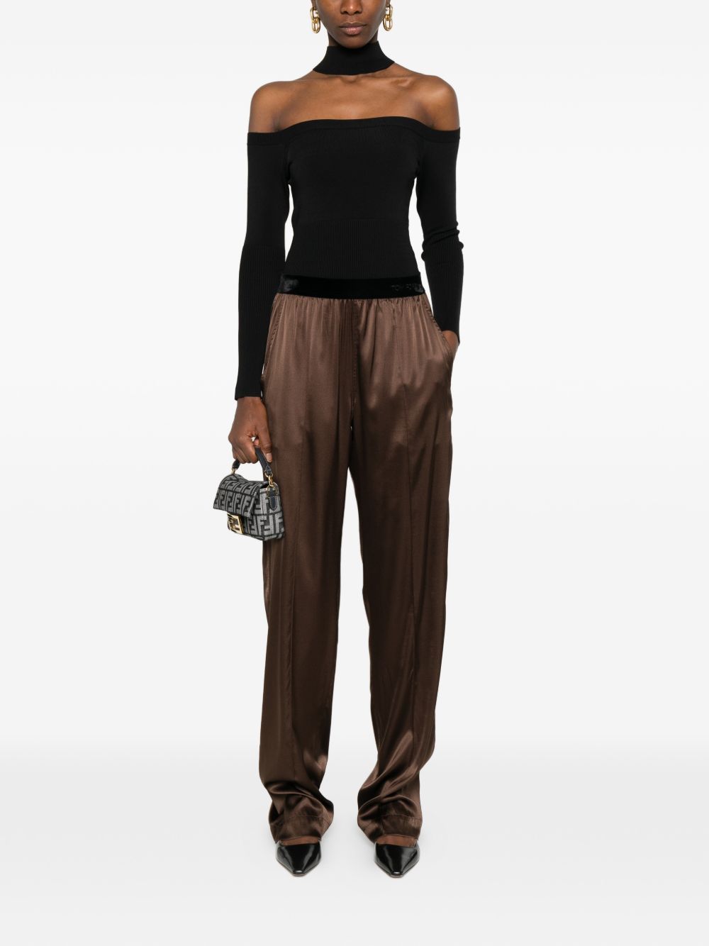 Tom Ford Women Pajama Silk Trousers TOM FORD