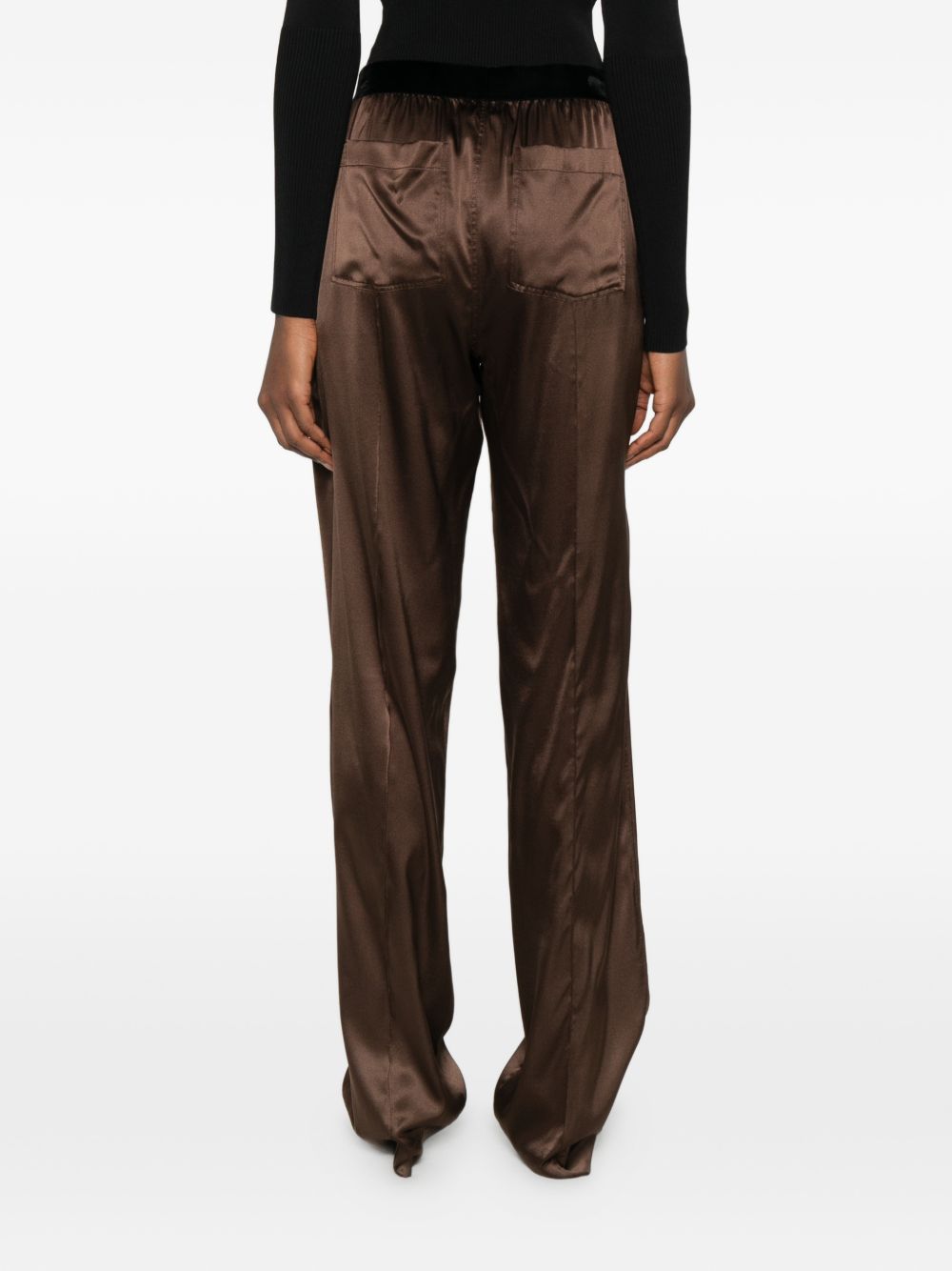 Tom Ford Women Pajama Silk Trousers TOM FORD