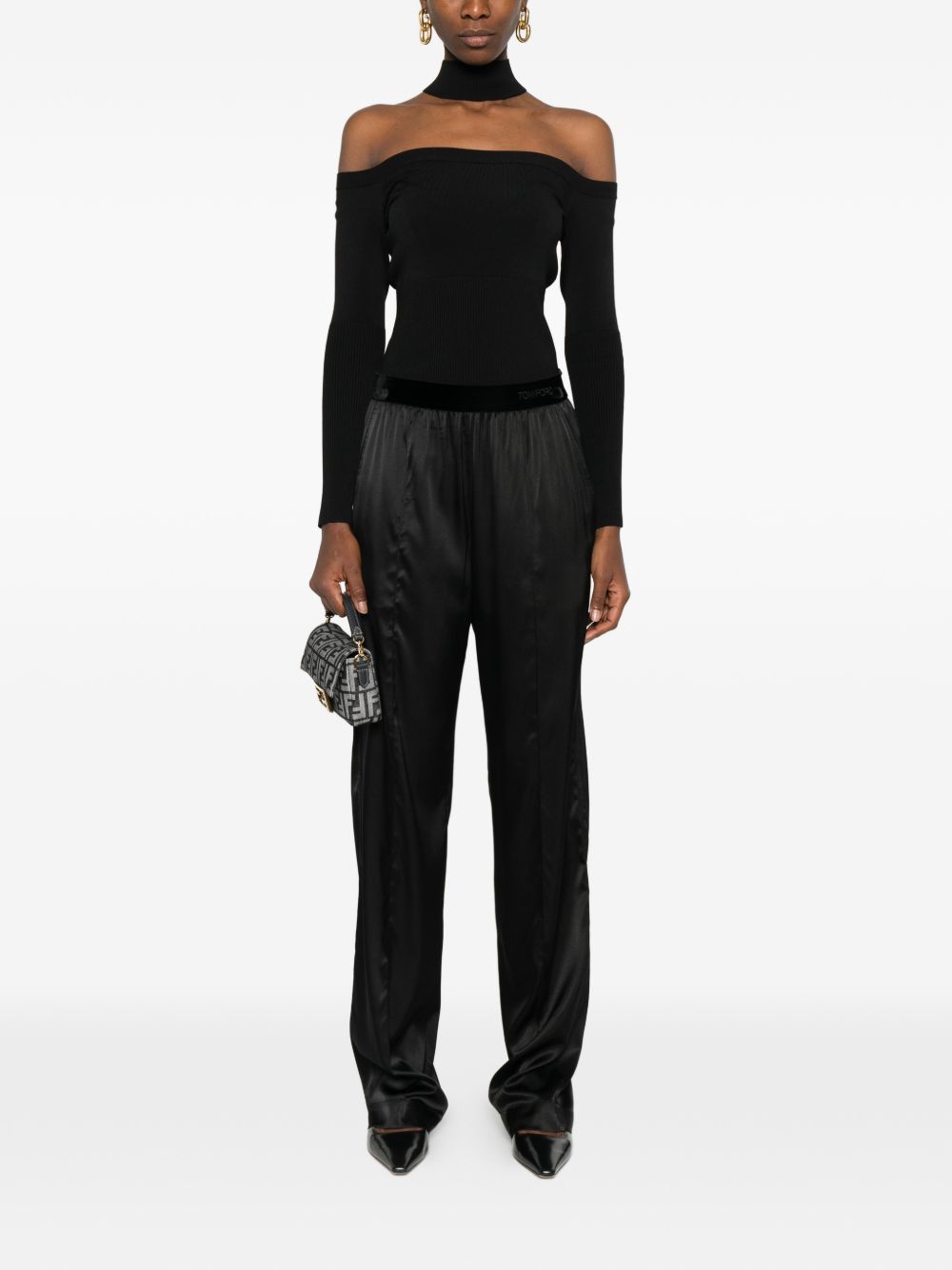 Tom Ford Women Pajama Silk Trousers TOM FORD