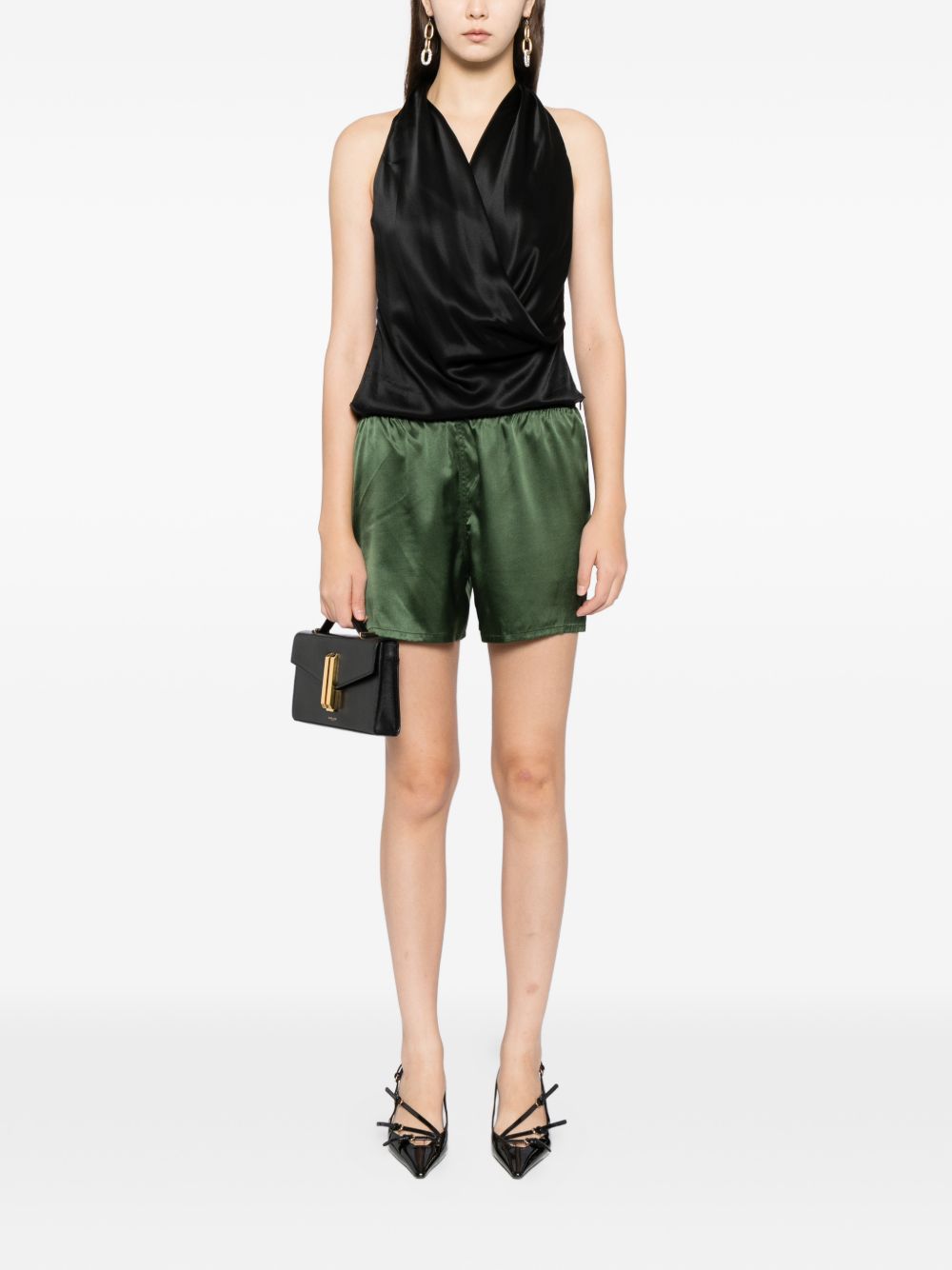 Tom Ford Women Silk Pajama Shorts TOM FORD
