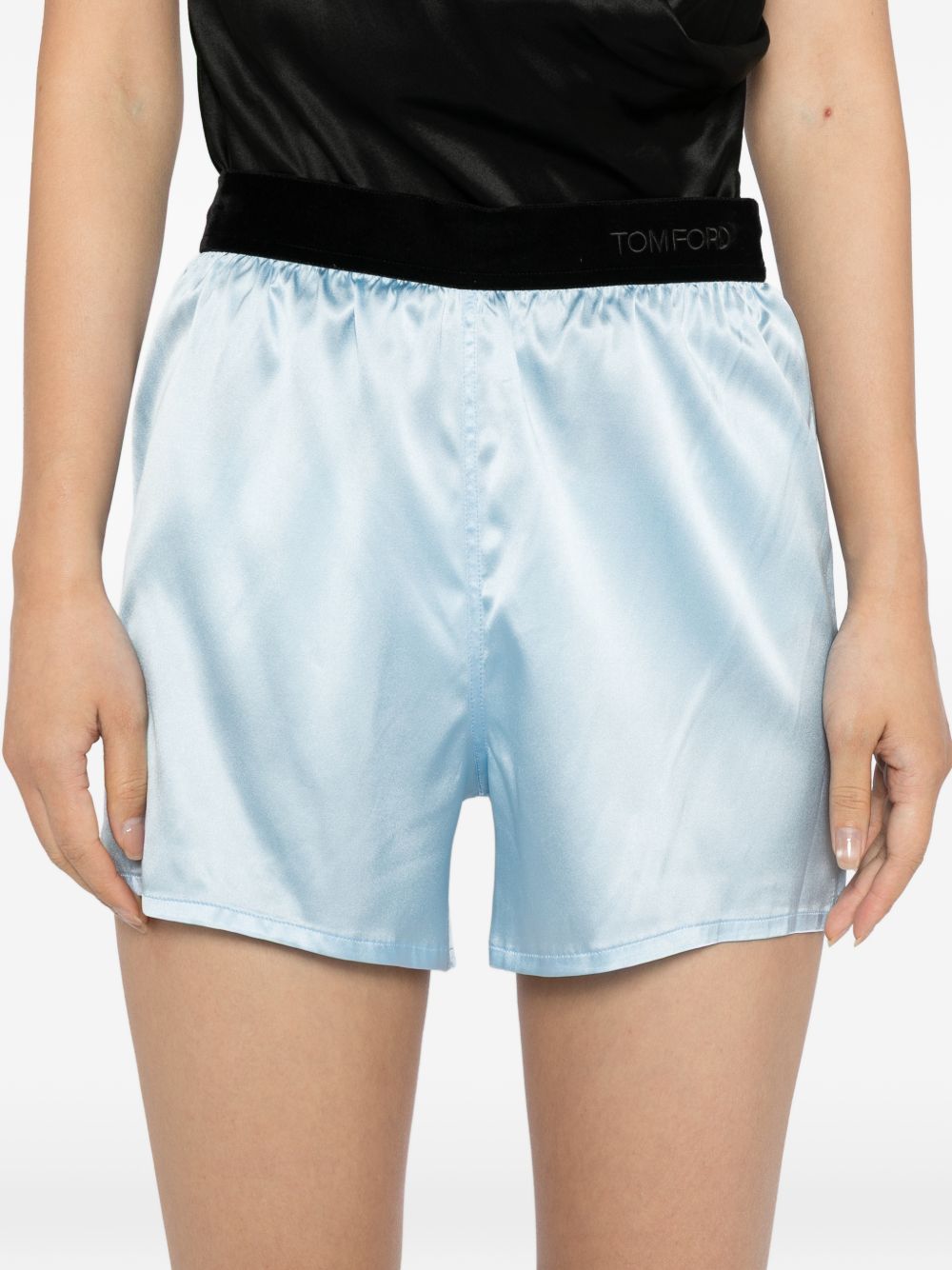 Tom Ford Women Silk Pajama Shorts