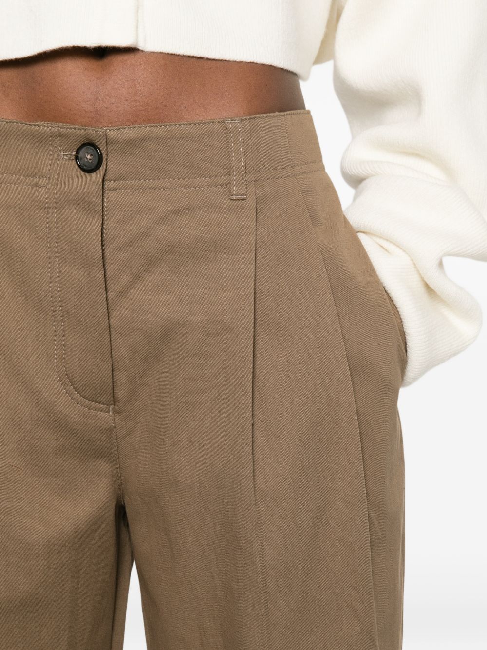 Toteme Women Organic Cotton Trousers TOTEME