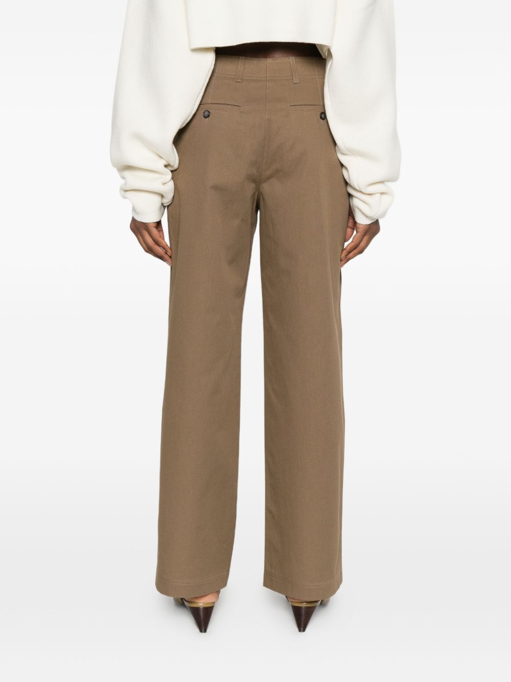 Toteme Women Organic Cotton Trousers TOTEME