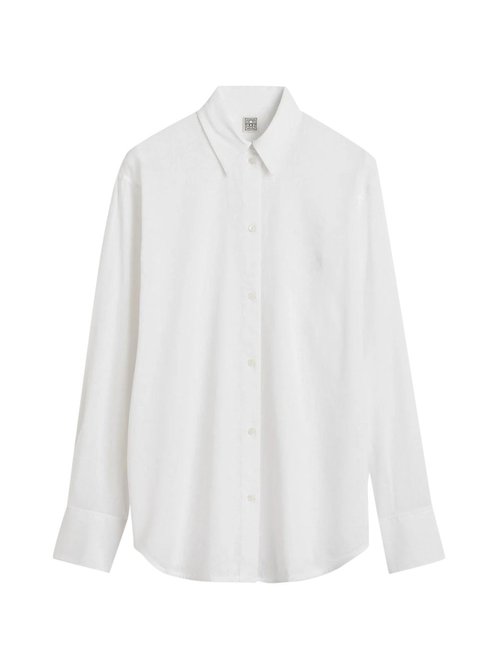 Toteme Women Linen And Cotton Blend Shirt TOTEME