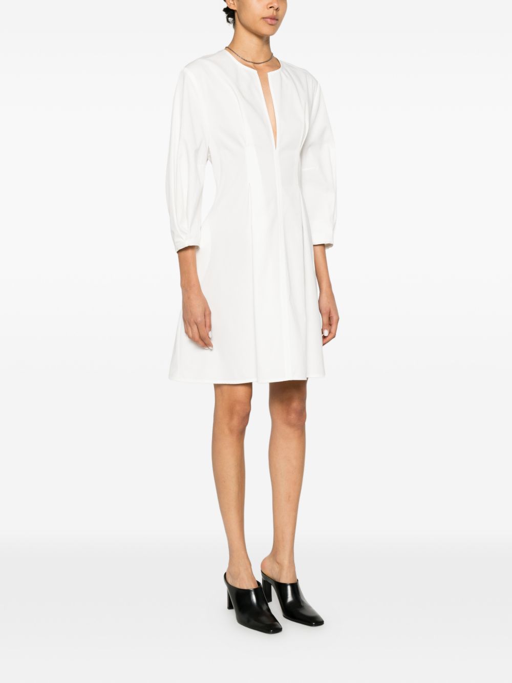 Toteme Women Baloon Sleeve Cotton Dress TOTEME