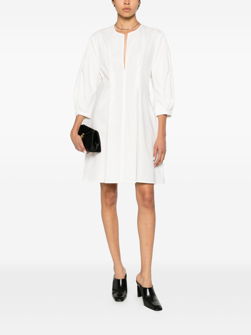 Toteme Women Baloon Sleeve Cotton Dress TOTEME