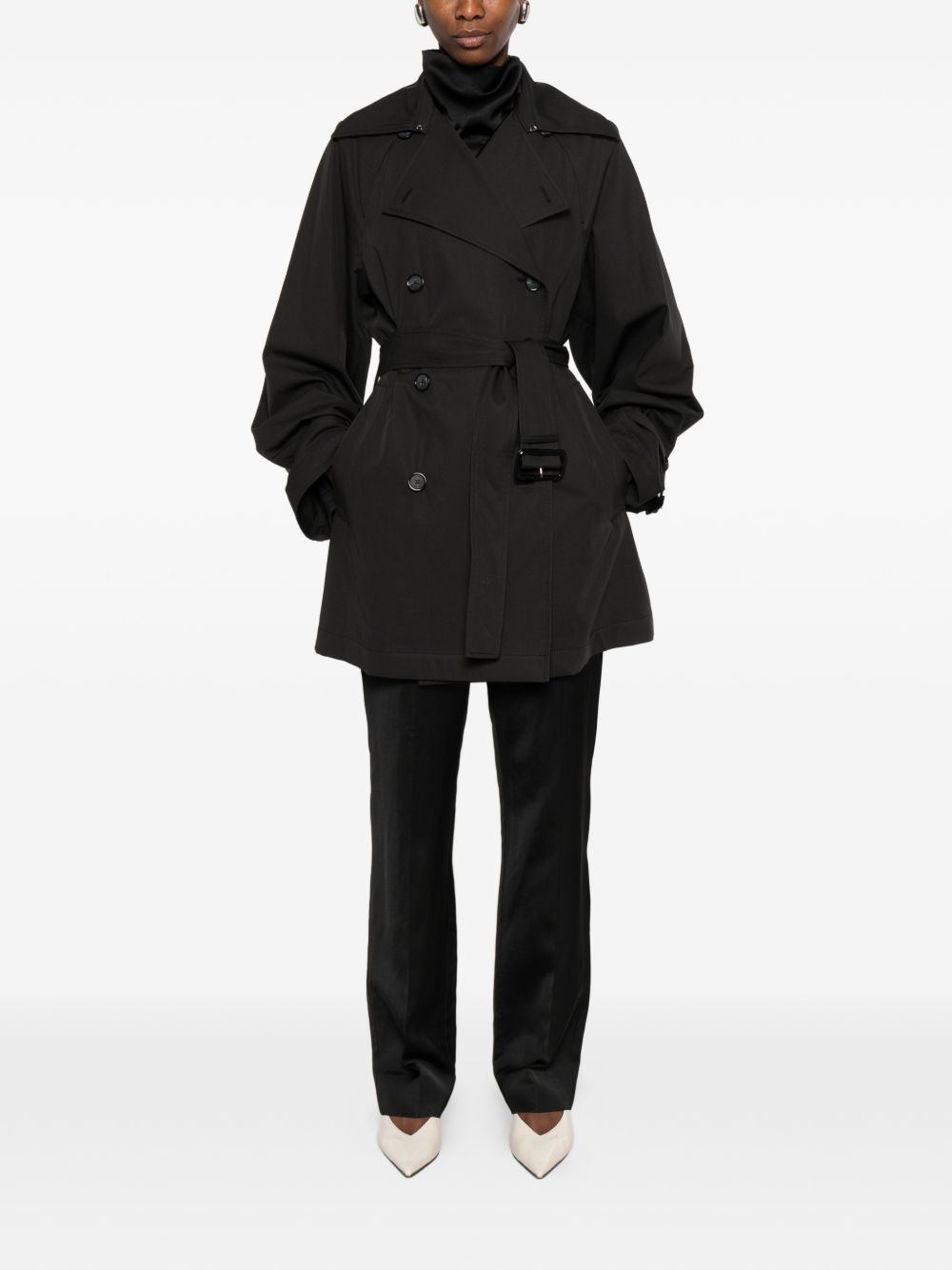 Toteme Women Cotton Trench Coat TOTEME