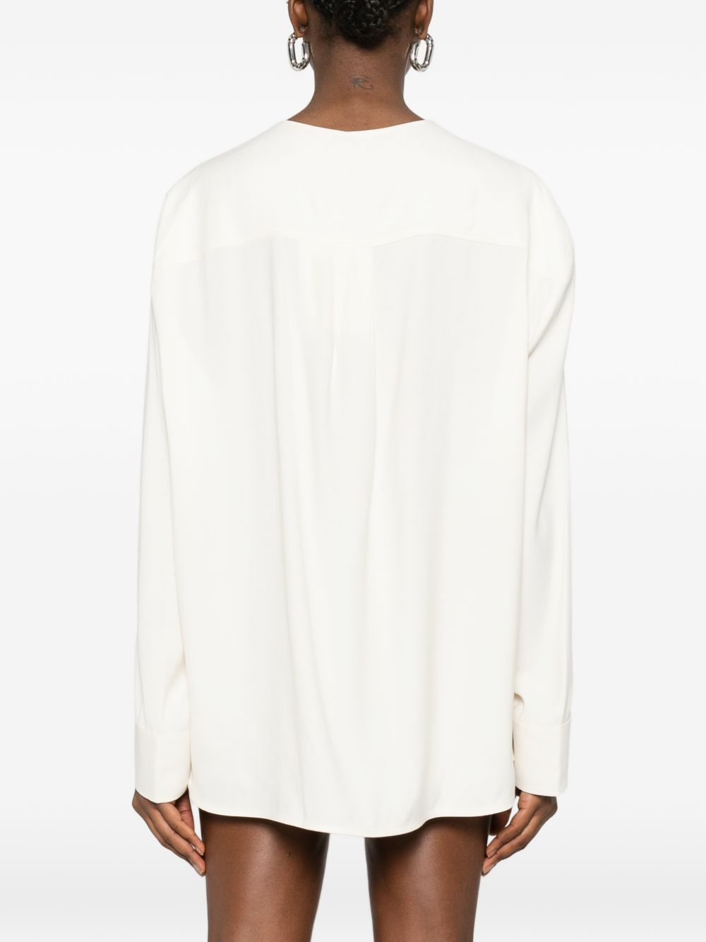 Toteme Women V-Necked Blouse TOTEME
