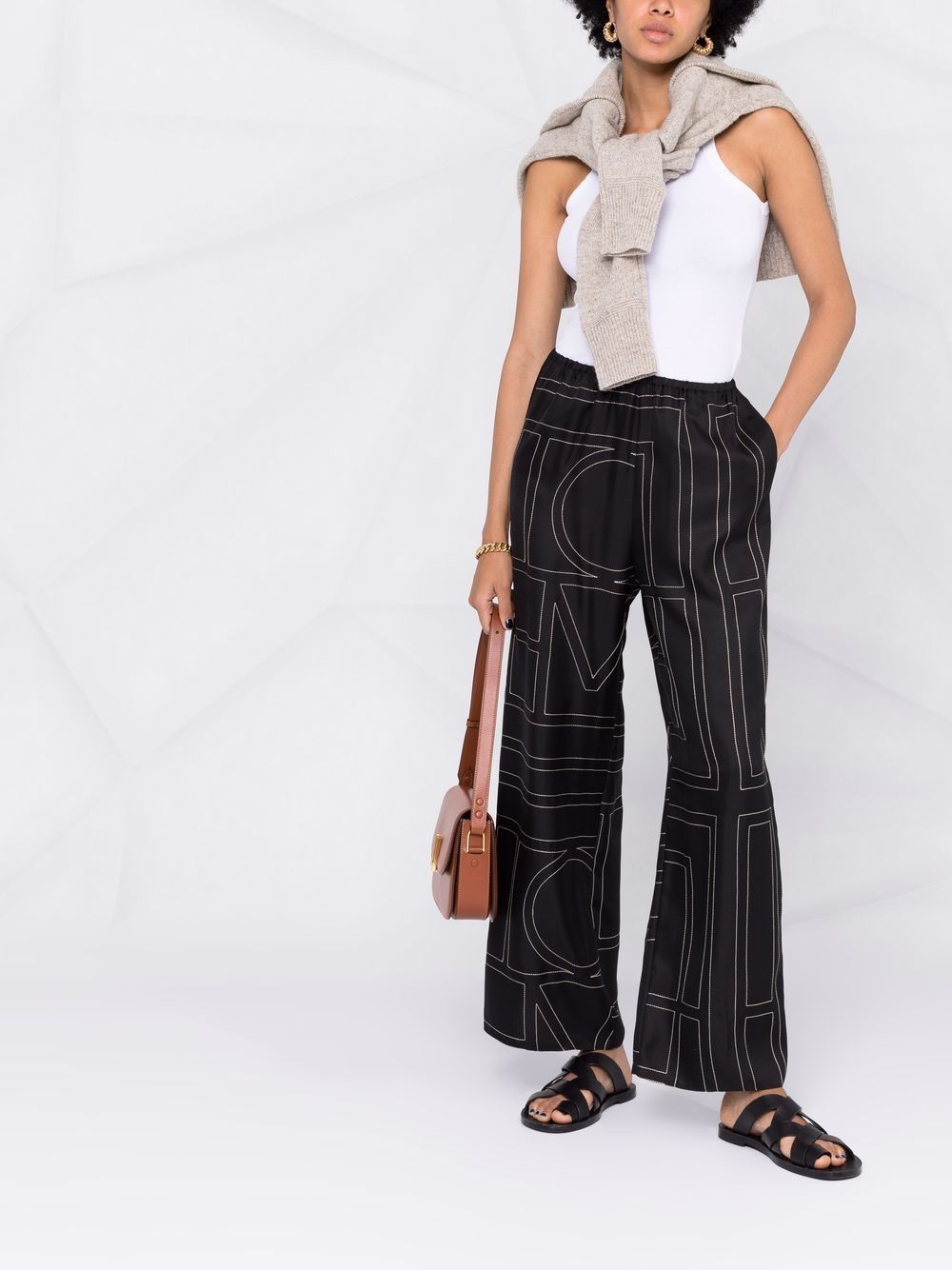 Toteme Women Silk Pajama Trousers TOTEME