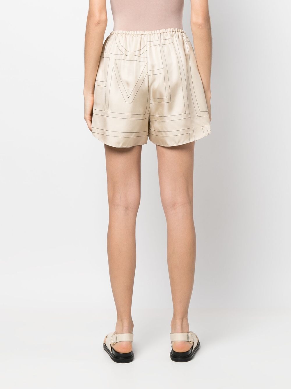 Toteme Women Silk Pajama Shorts TOTEME
