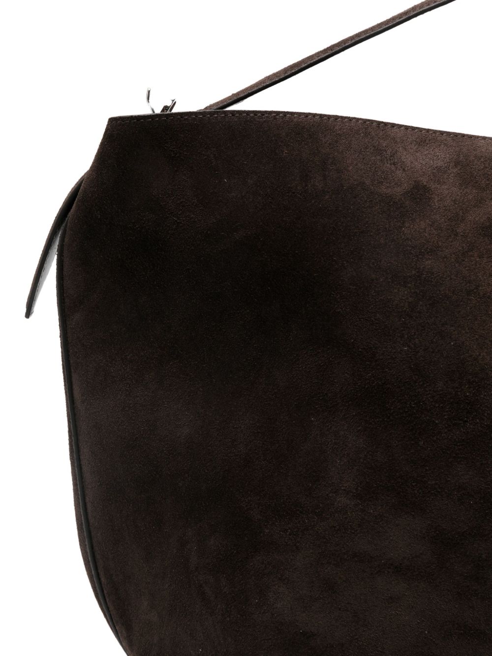 Toteme Women Belted Suede Leather Tote TOTEME