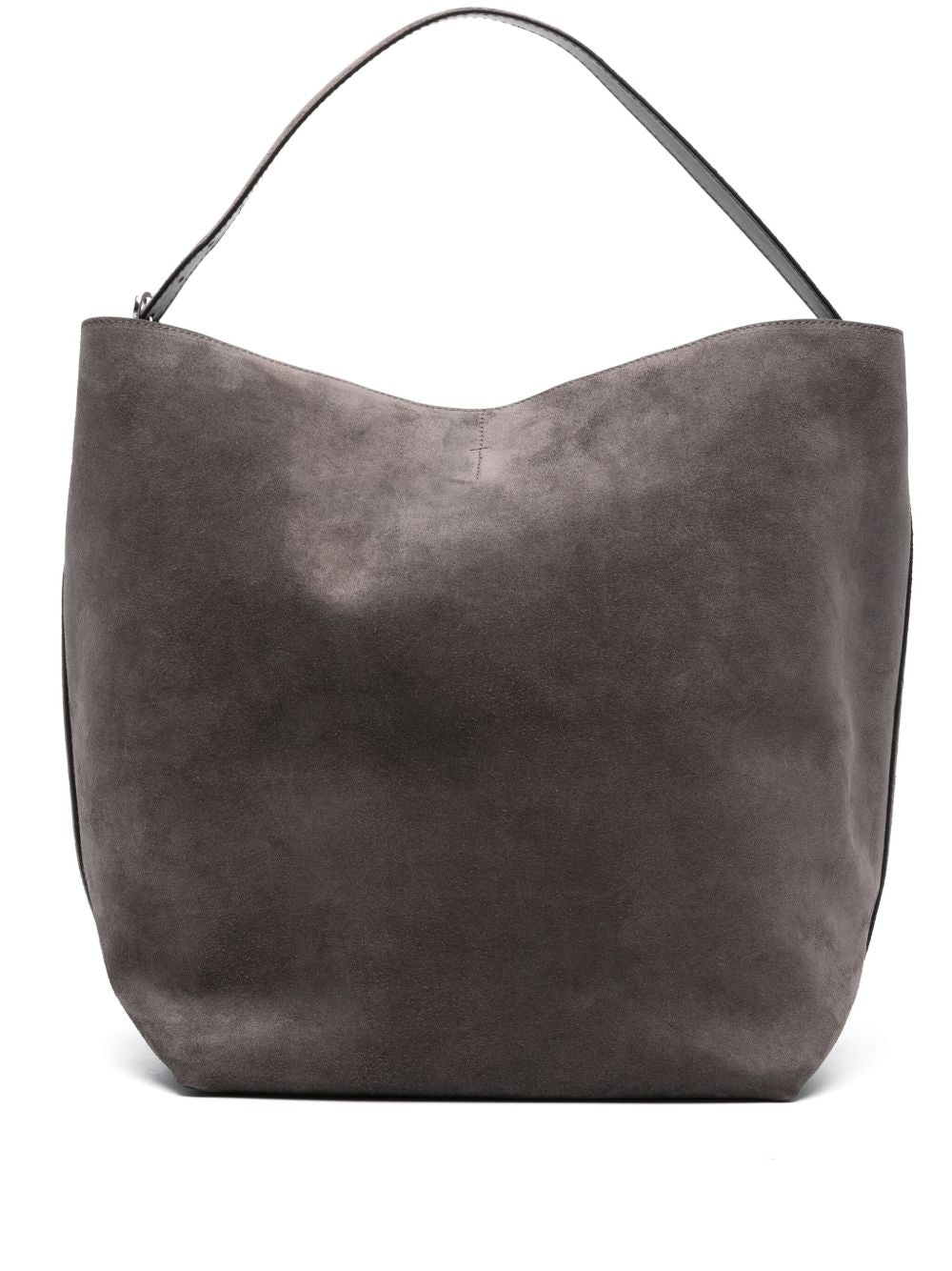 Toteme Women Belted Suede Leather Tote TOTEME