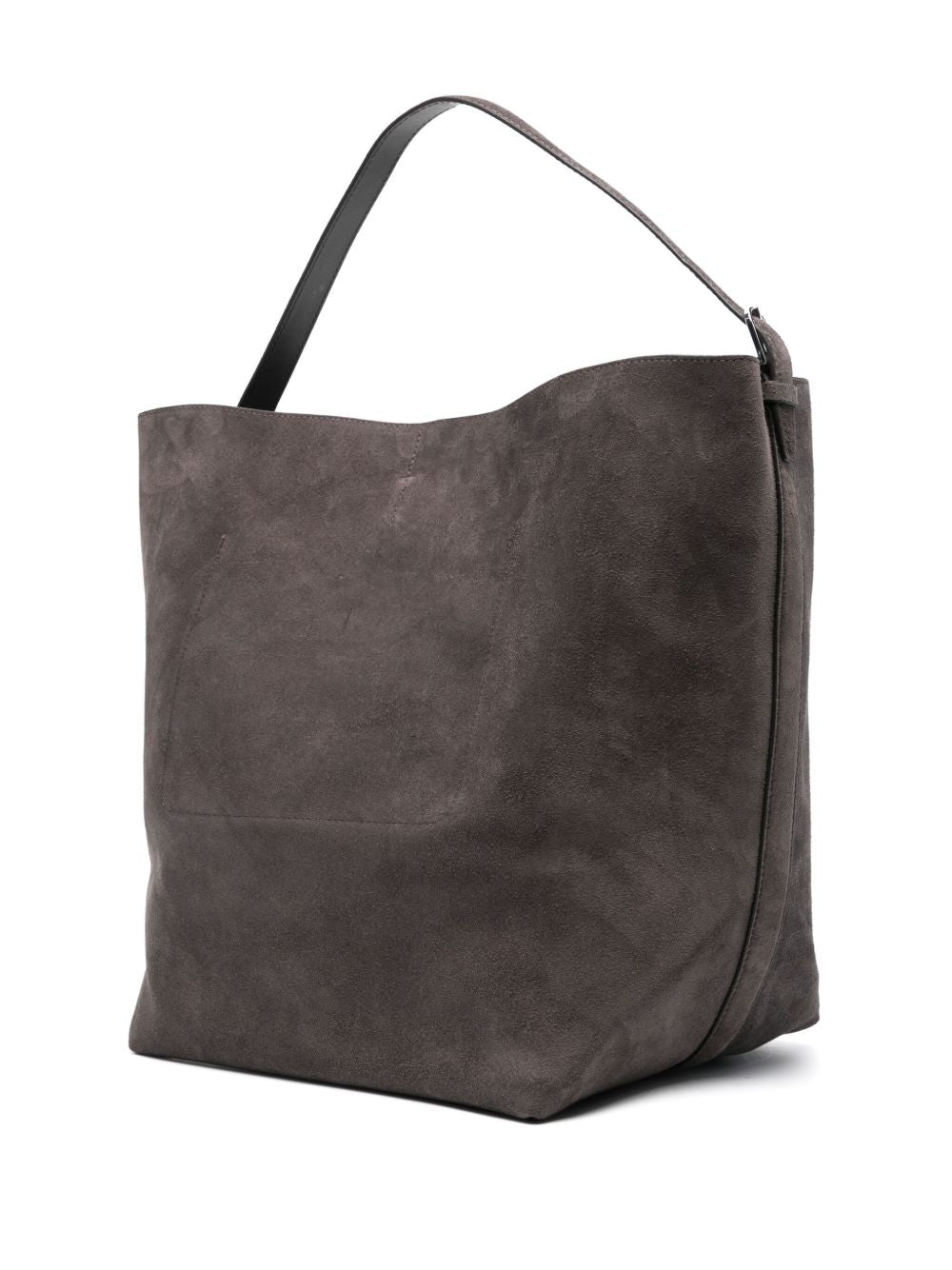 Toteme Women Belted Suede Leather Tote TOTEME