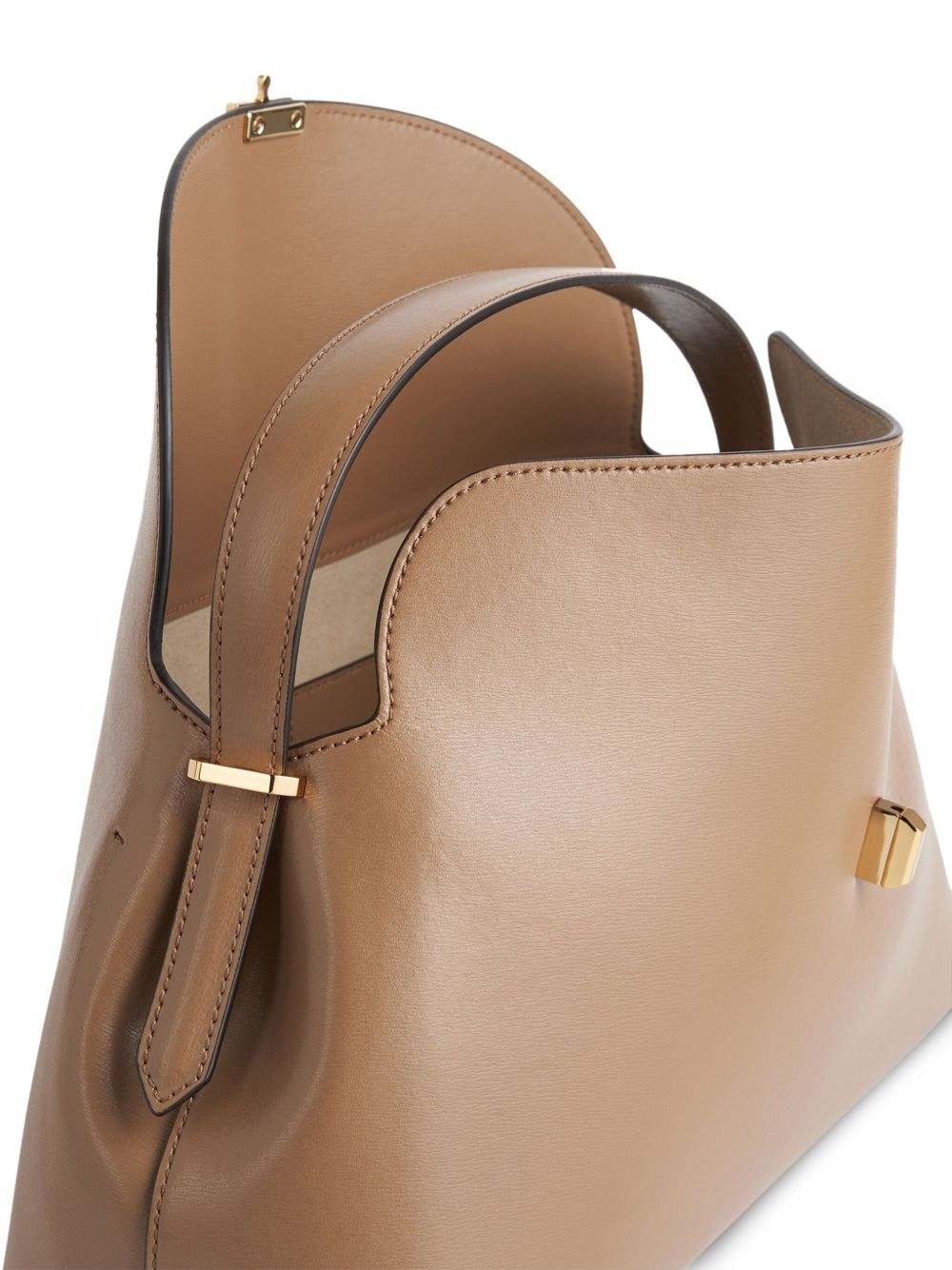 Toteme Women T-Lock Leather Clutch TOTEME
