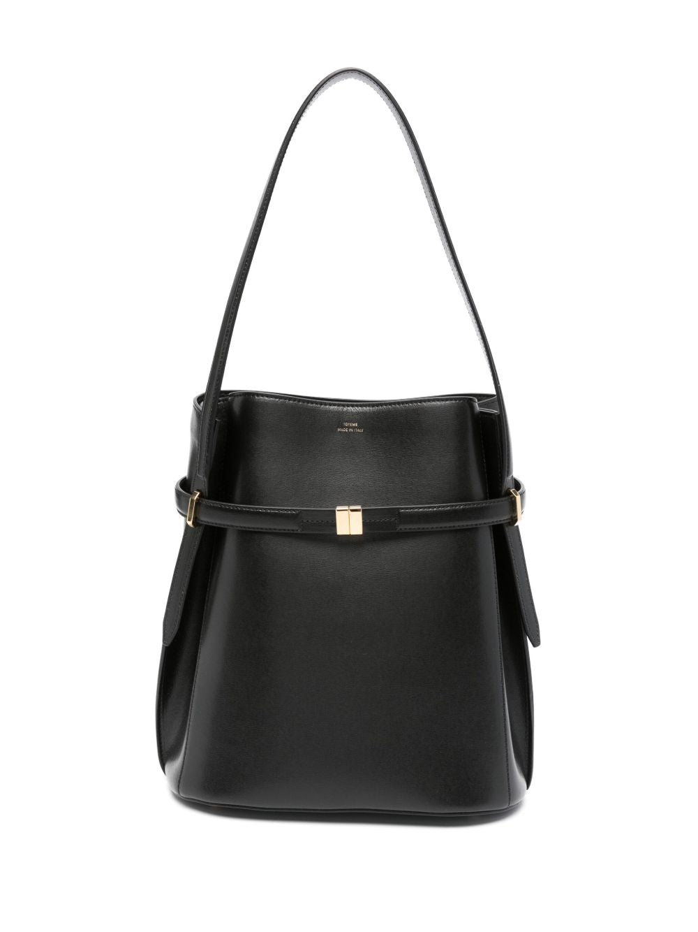Toteme Women Belted Leather Bucket Bag TOTEME