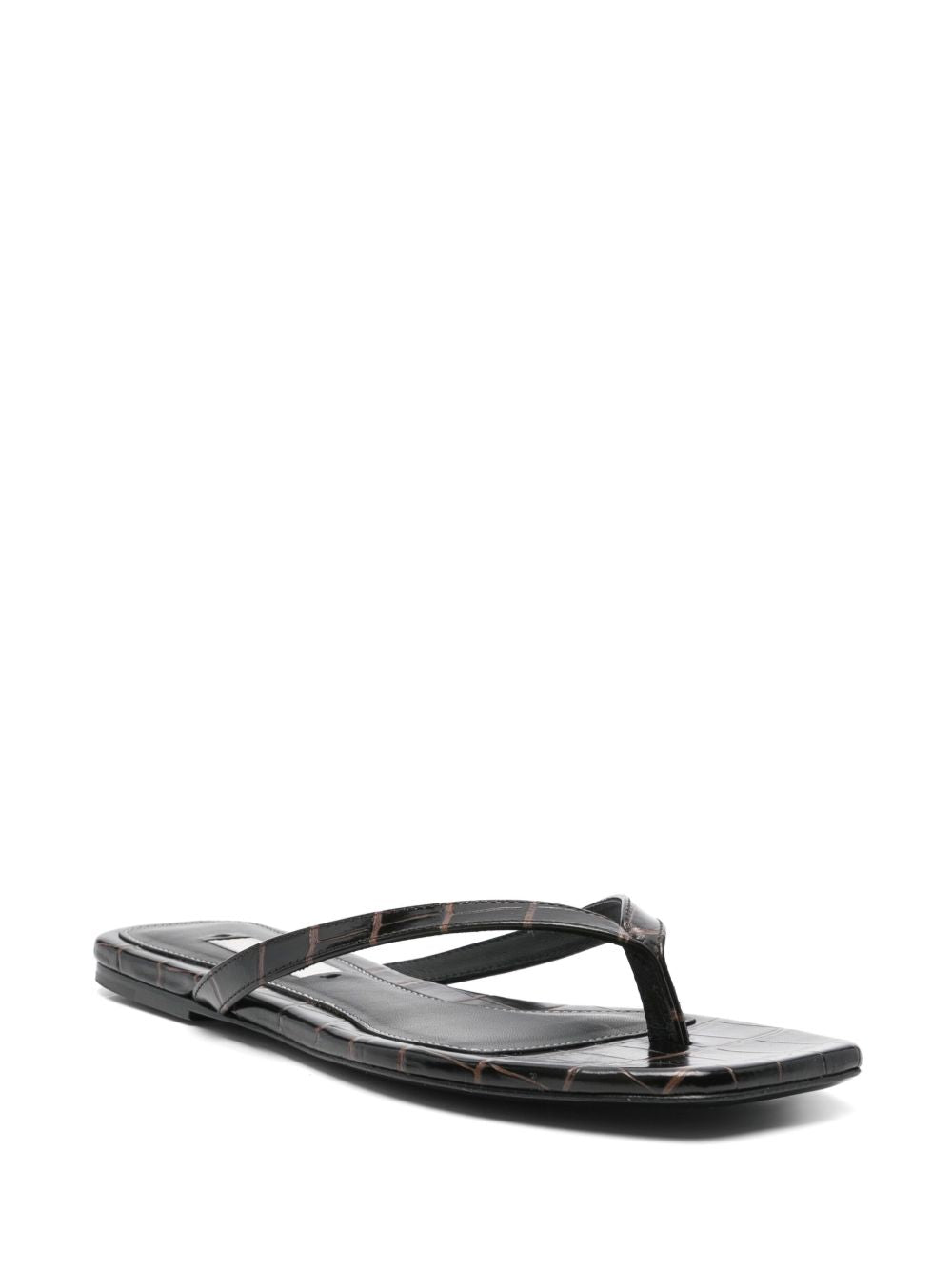 Toteme Women Leather Flip Flops TOTEME