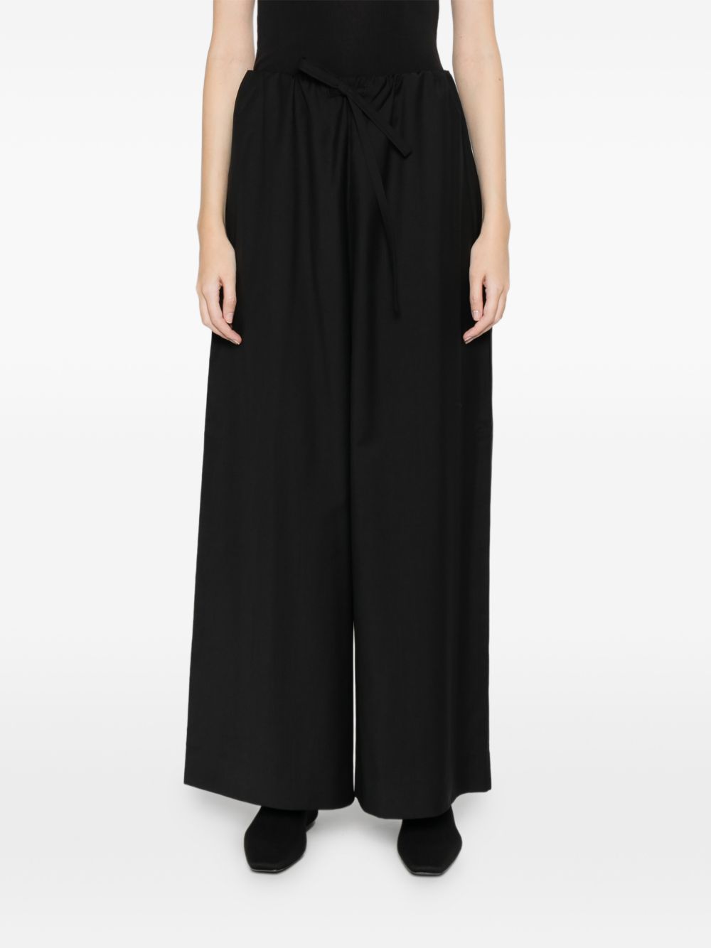 Toteme Women Wool Drawstring Trousers TOTEME