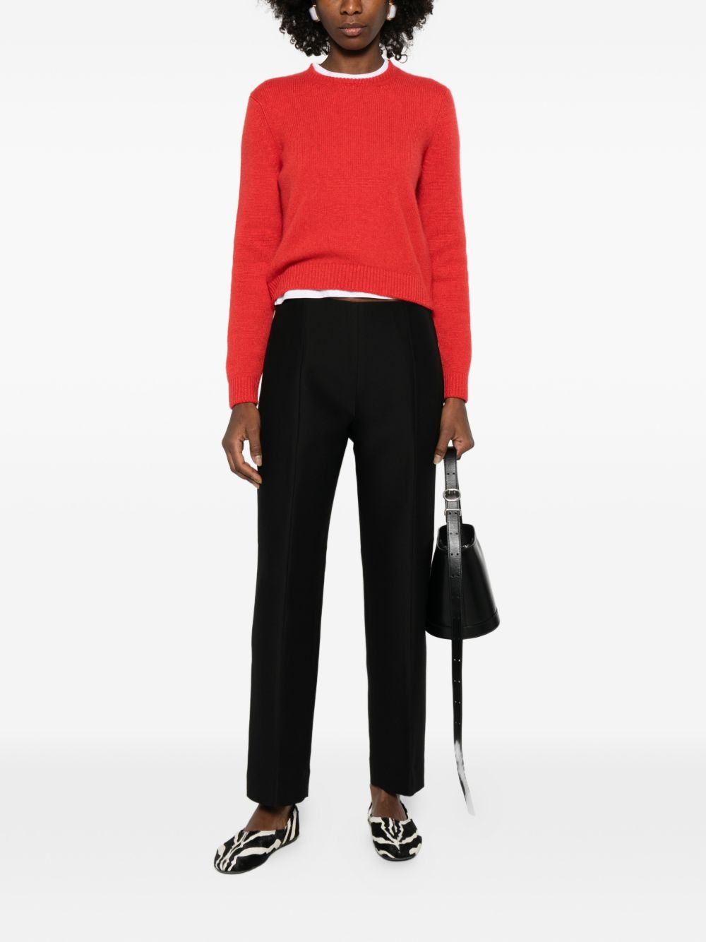 Toteme Women Wool Slim Trousers TOTEME