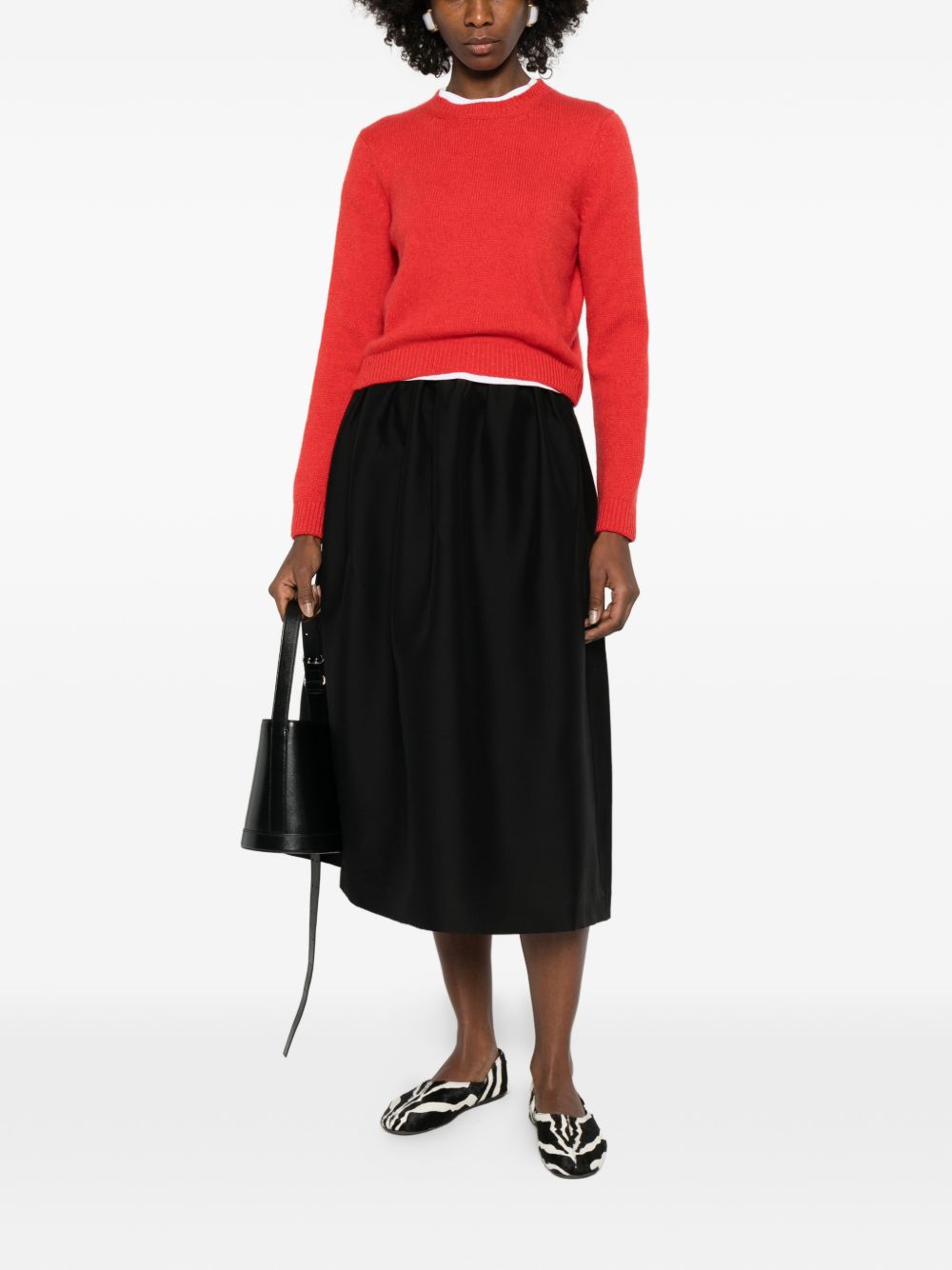 Toteme Women Wool Midi Skirt TOTEME