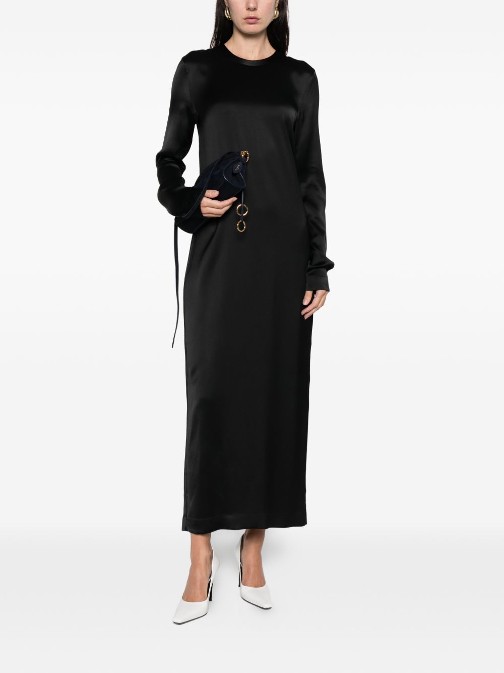 Toteme Women Satin Long Dress TOTEME