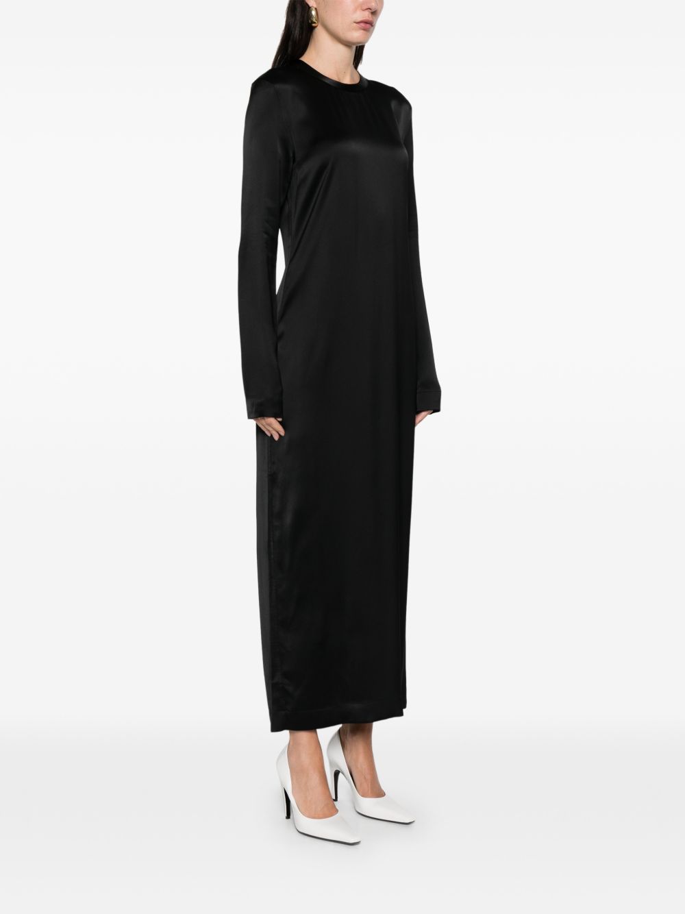 Toteme Women Satin Long Dress TOTEME