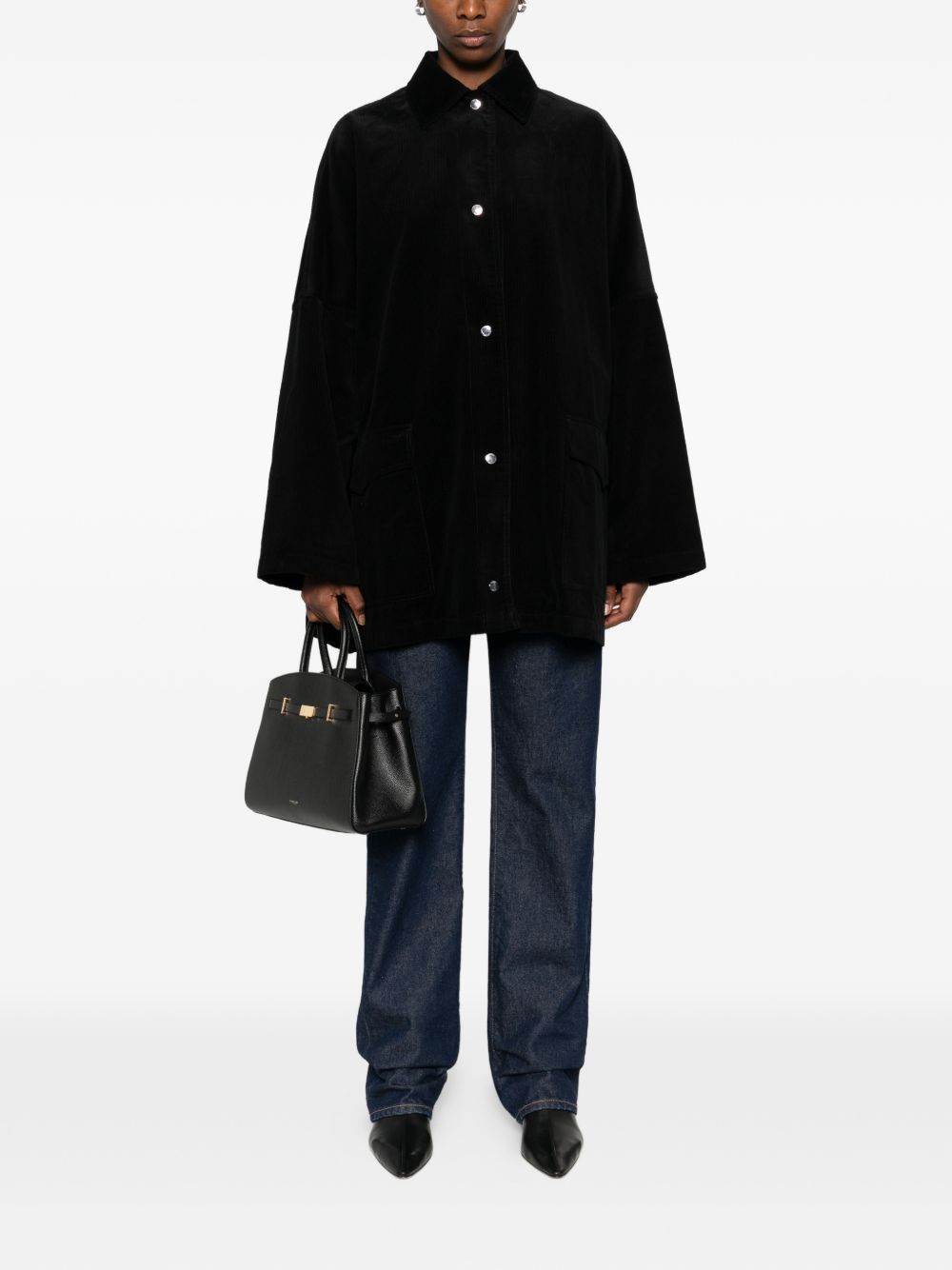 Toteme Women Cotton Overshirt Jacket TOTEME