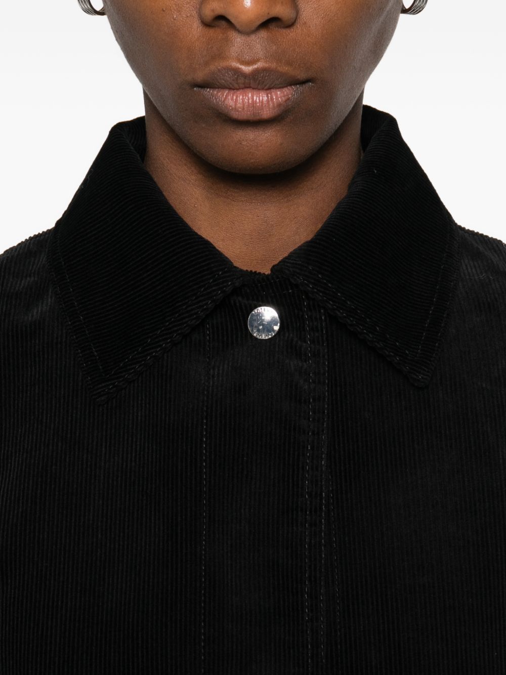 Toteme Women Cotton Overshirt Jacket TOTEME