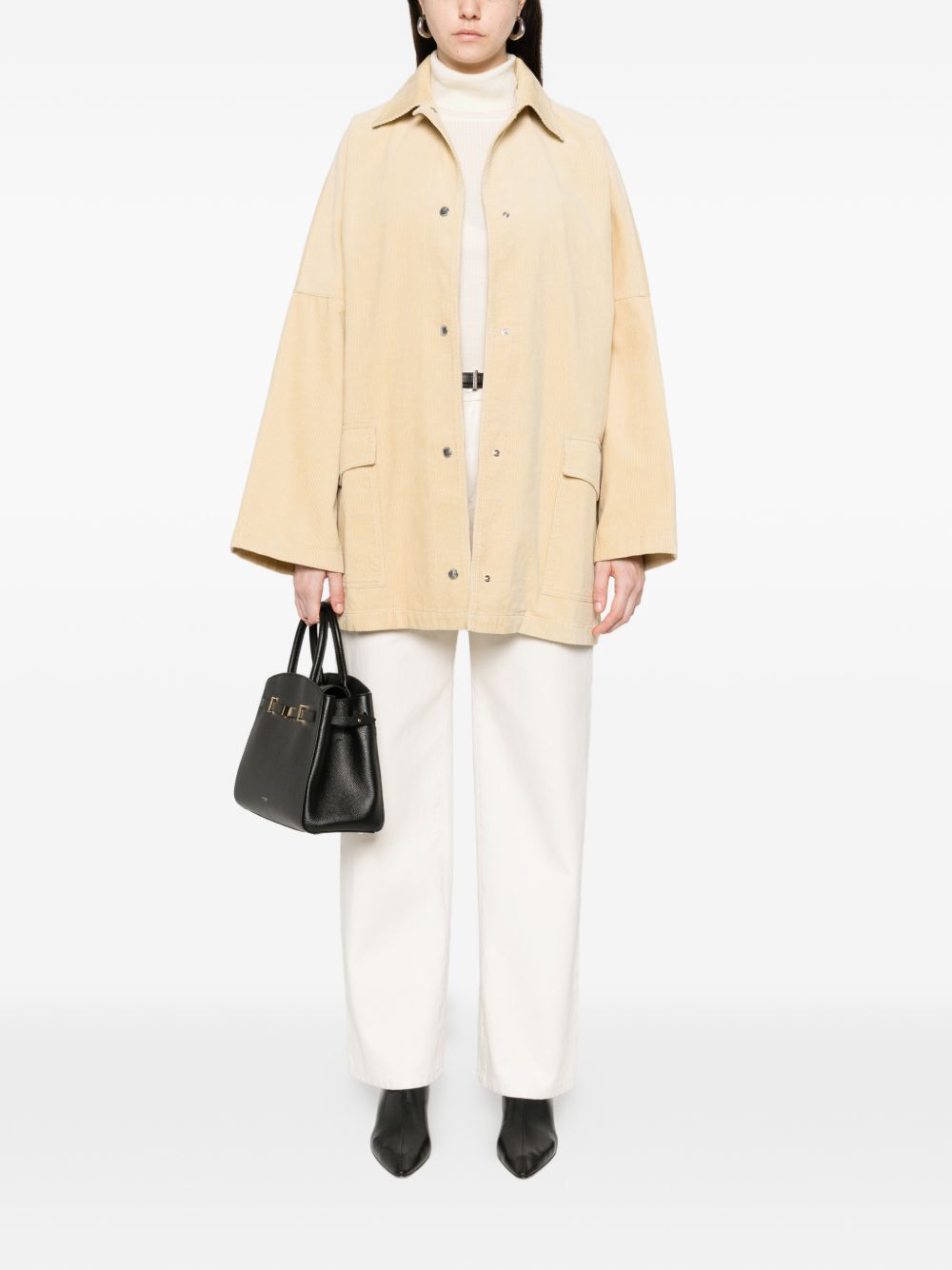 Toteme Women Cotton Overshirt Jacket TOTEME