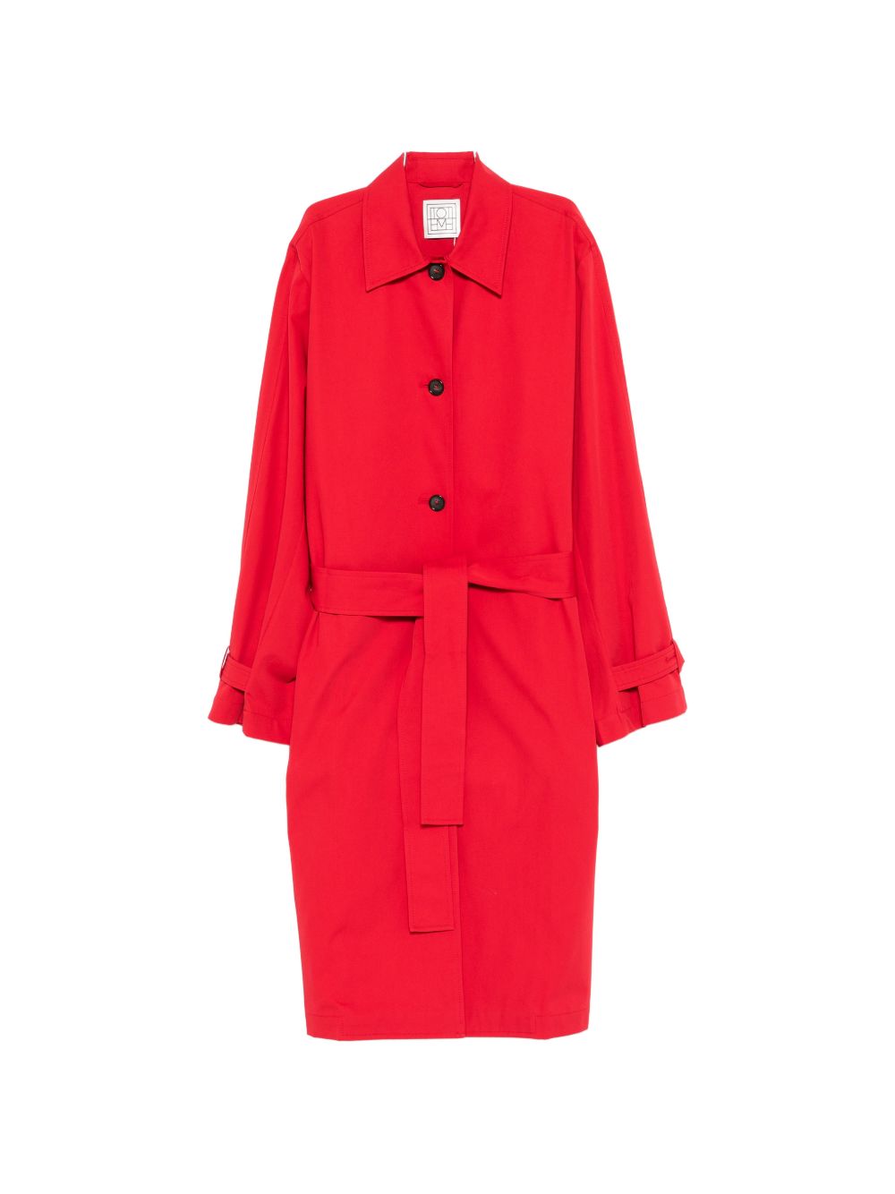 Toteme Women Cotton Trench Coat TOTEME