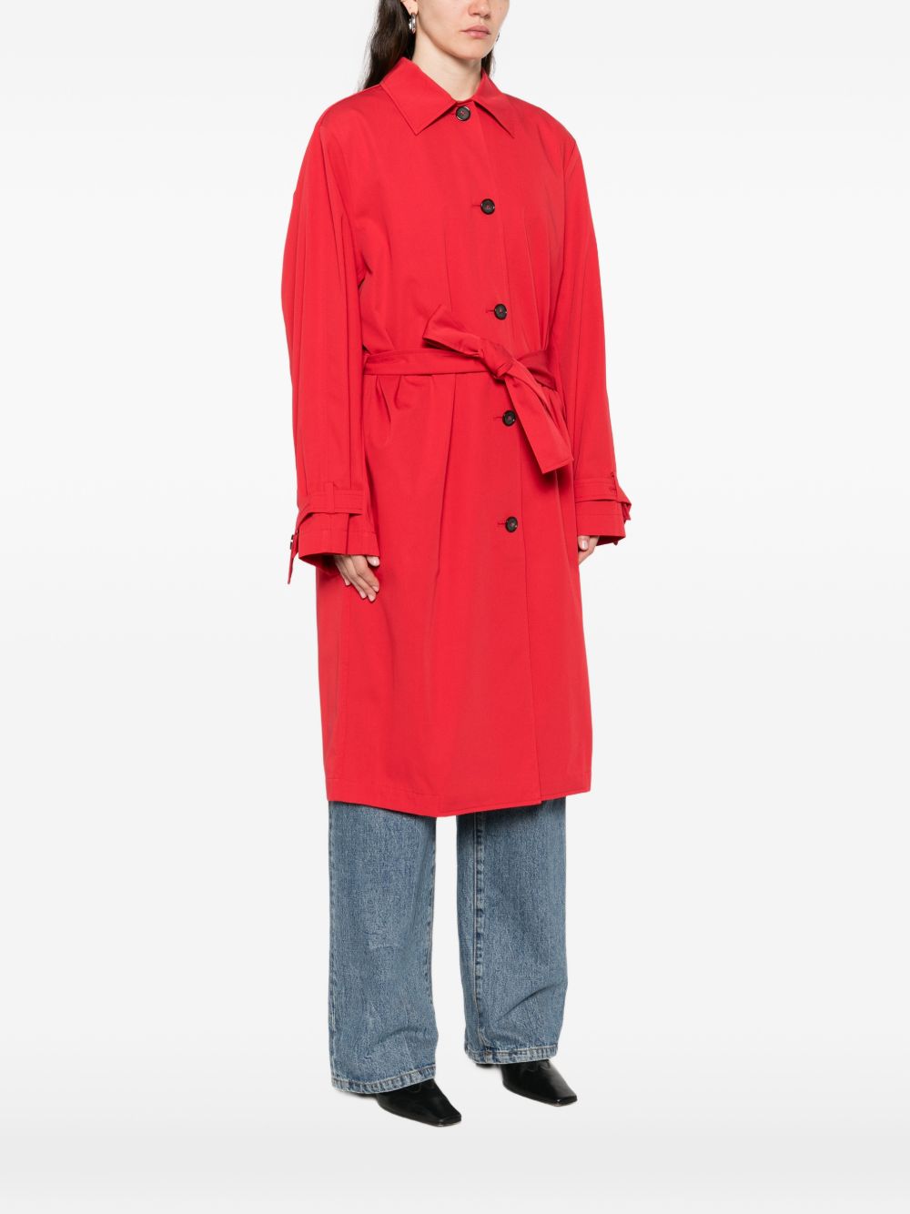 Toteme Women Cotton Trench Coat TOTEME