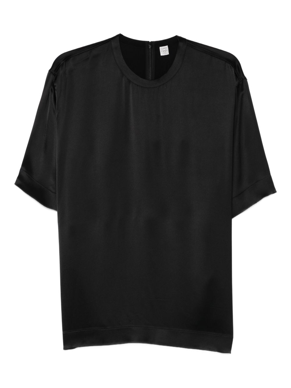 Toteme Women Satin T-Shirt TOTEME