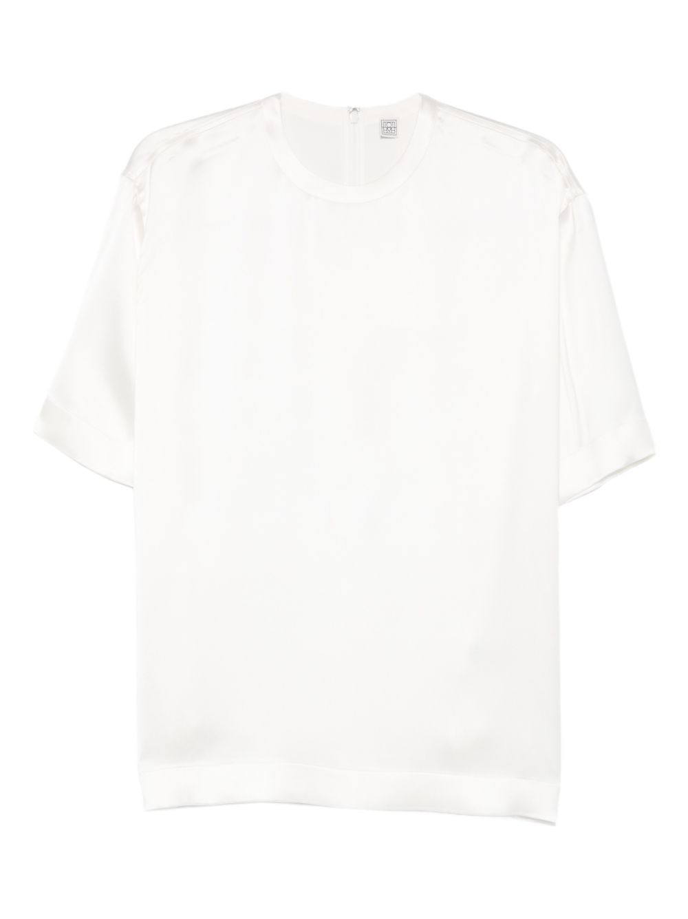 Toteme Women Satin T-Shirt TOTEME