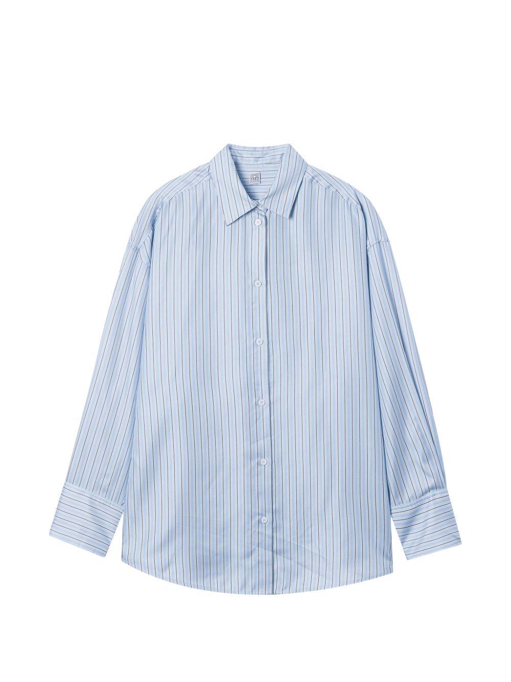 Toteme Women Striped Silk Shirt TOTEME