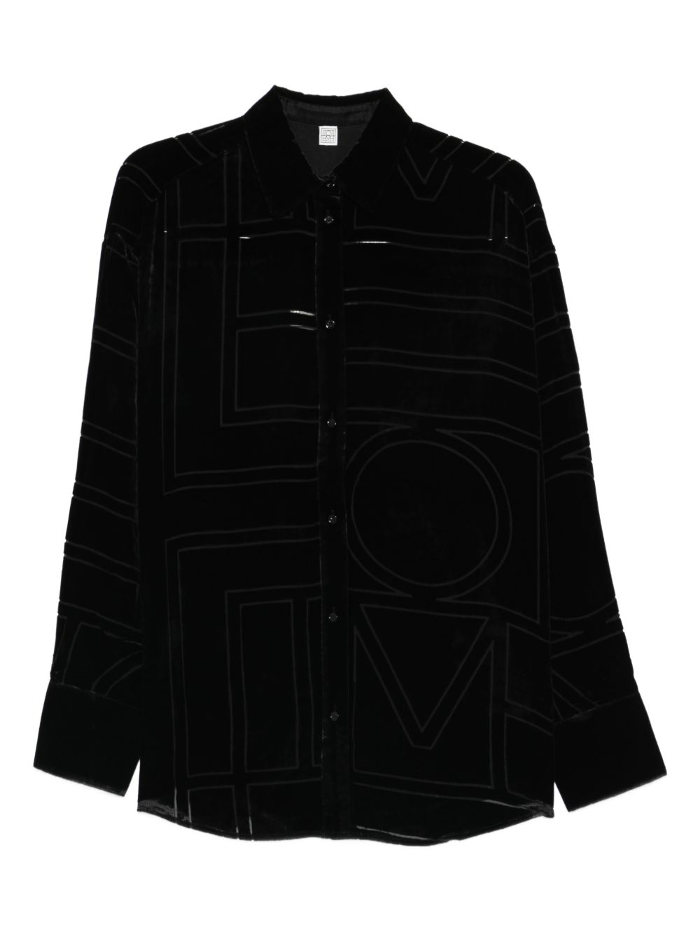 Toteme Women Monogram Pajama Shirt TOTEME