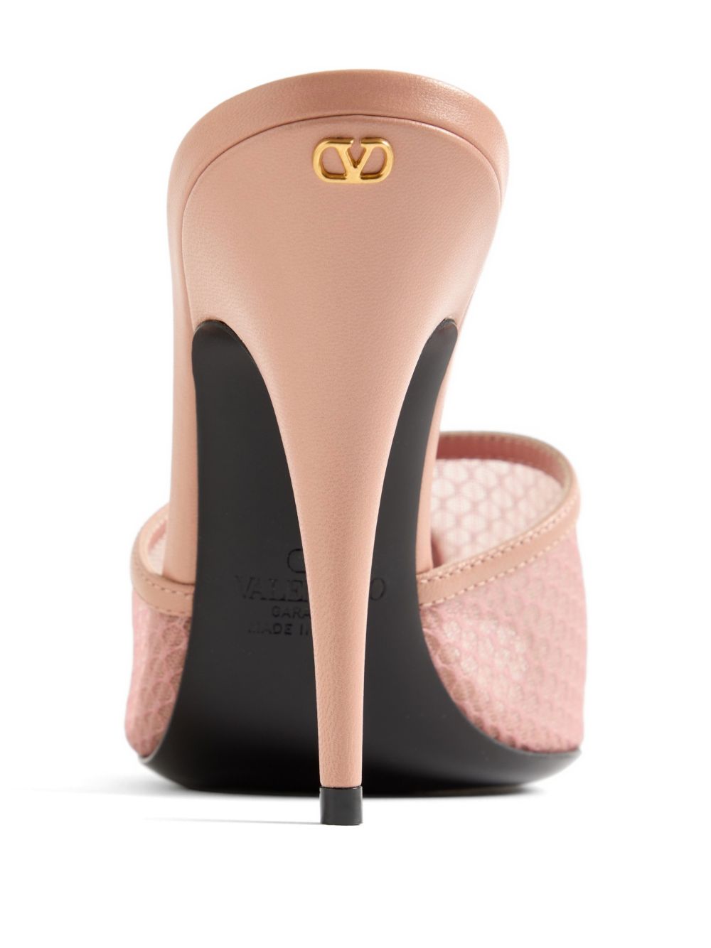 Valentino Garavani Women Coeur Vipère Leather Mules VALENTINO GARAVANI