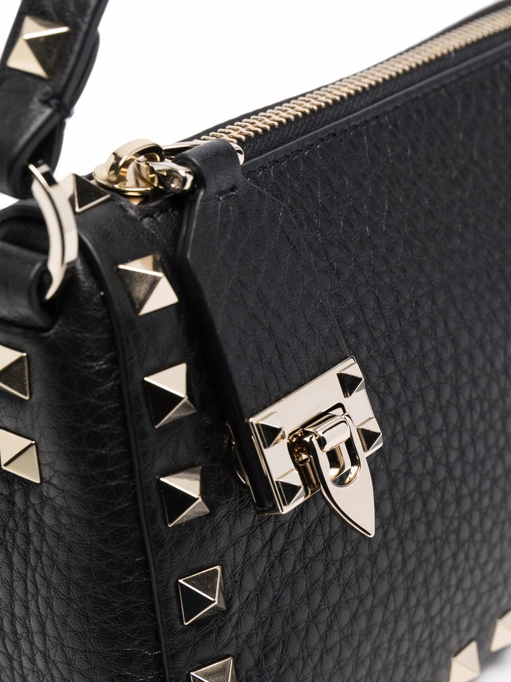 Valentino Garavani Women Rockstud Small Leather Shoulder Bag VALENTINO GARAVANI