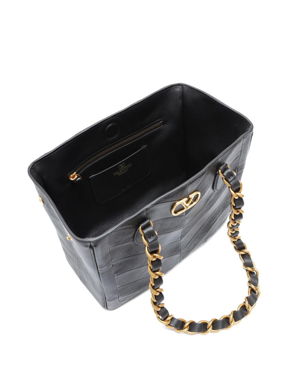 Valentino Garavani Women Laseine Small Leather Shoulder Bag VALENTINO GARAVANI
