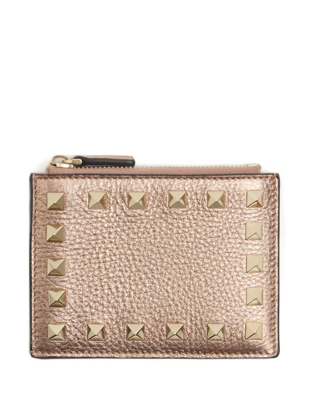 Valentino Garavani Women Rockstud Leather Coin Purse VALENTINO GARAVANI