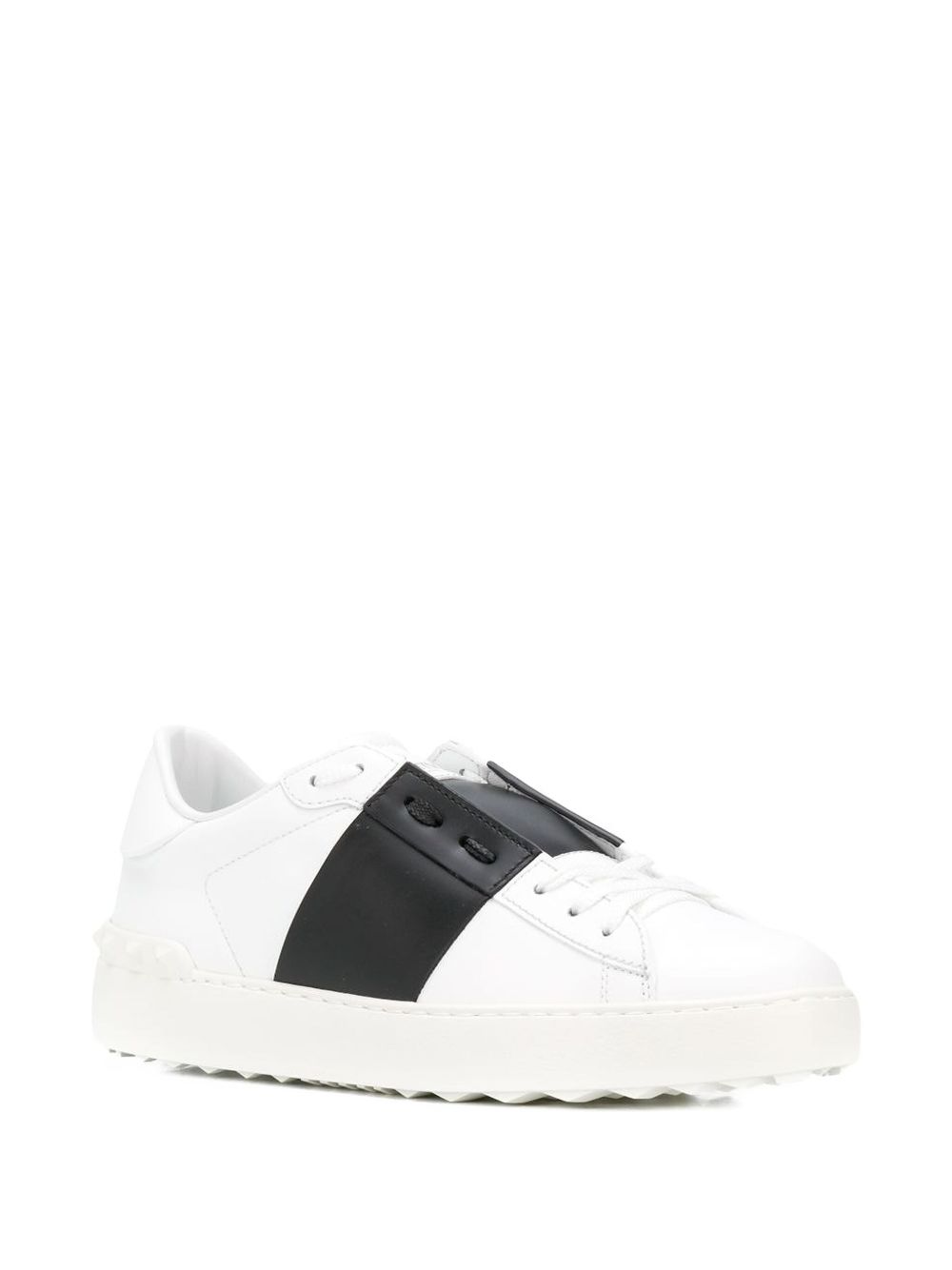 Valentino Garavani Women Open Leather Sneakers VALENTINO GARAVANI