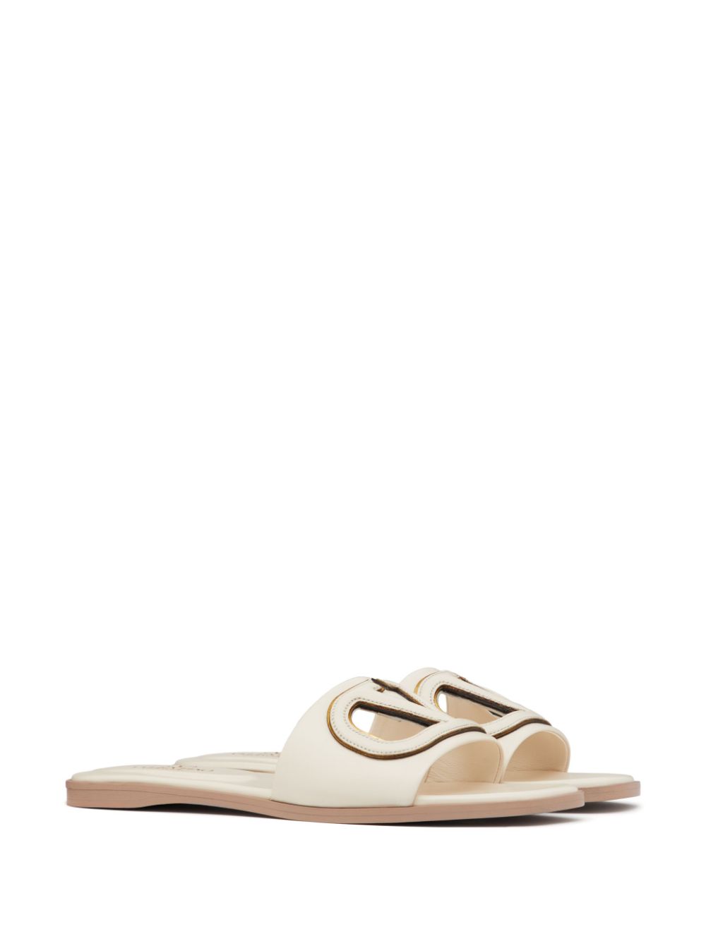 Valentino Garavani Women Vlogo Flat Sandals VALENTINO GARAVANI