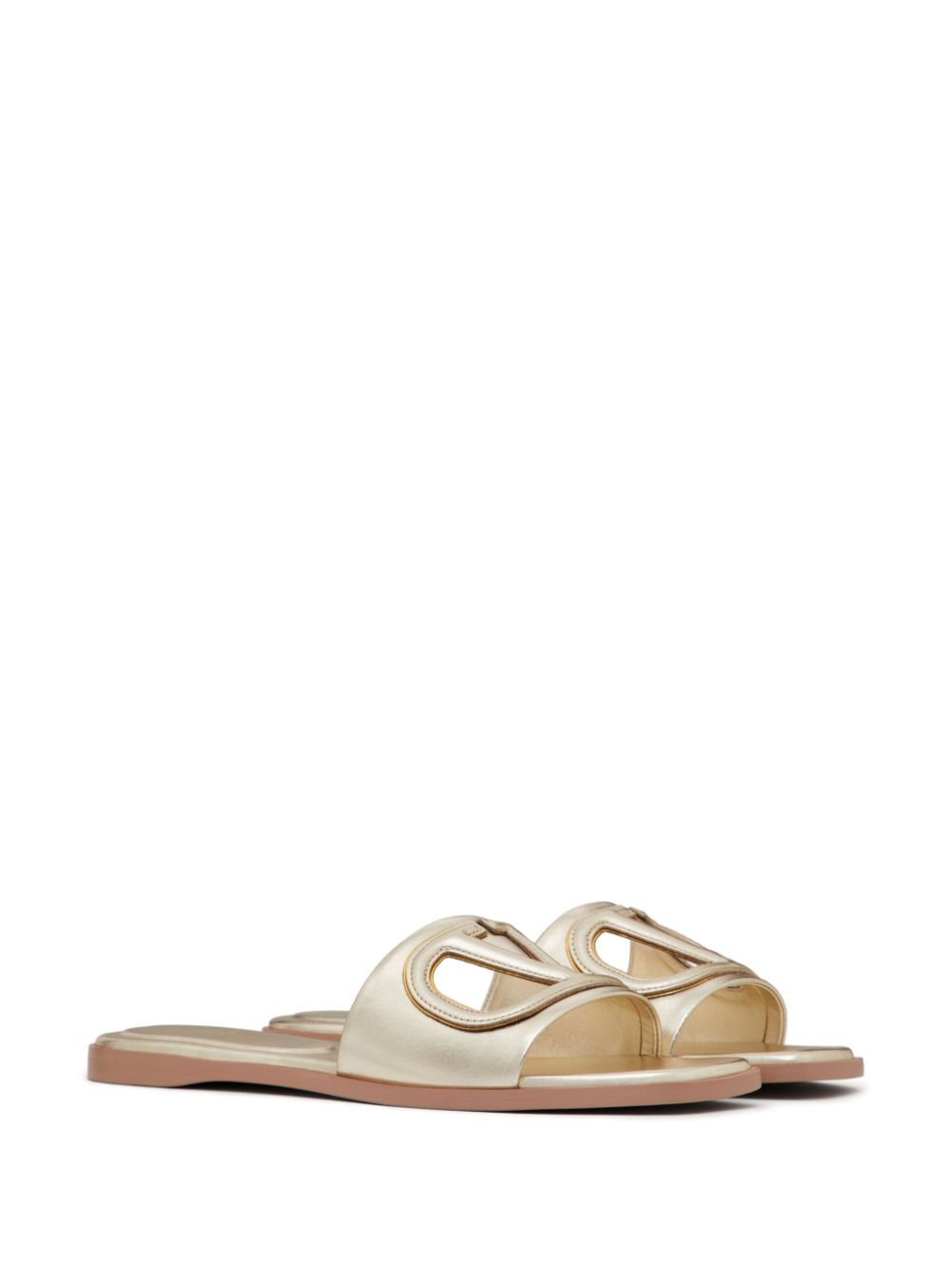 Valentino Garavani Women Vlogo Flat Sandals